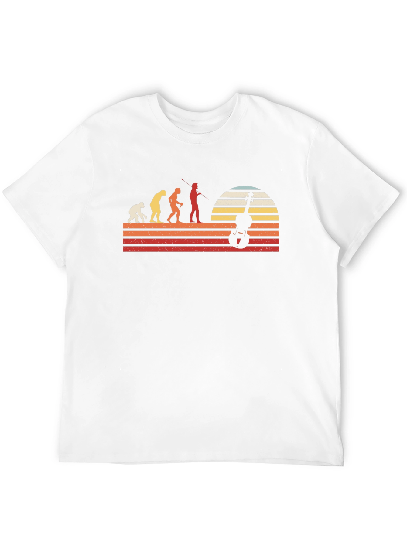 Evolution of Violinist Black T-Shirt