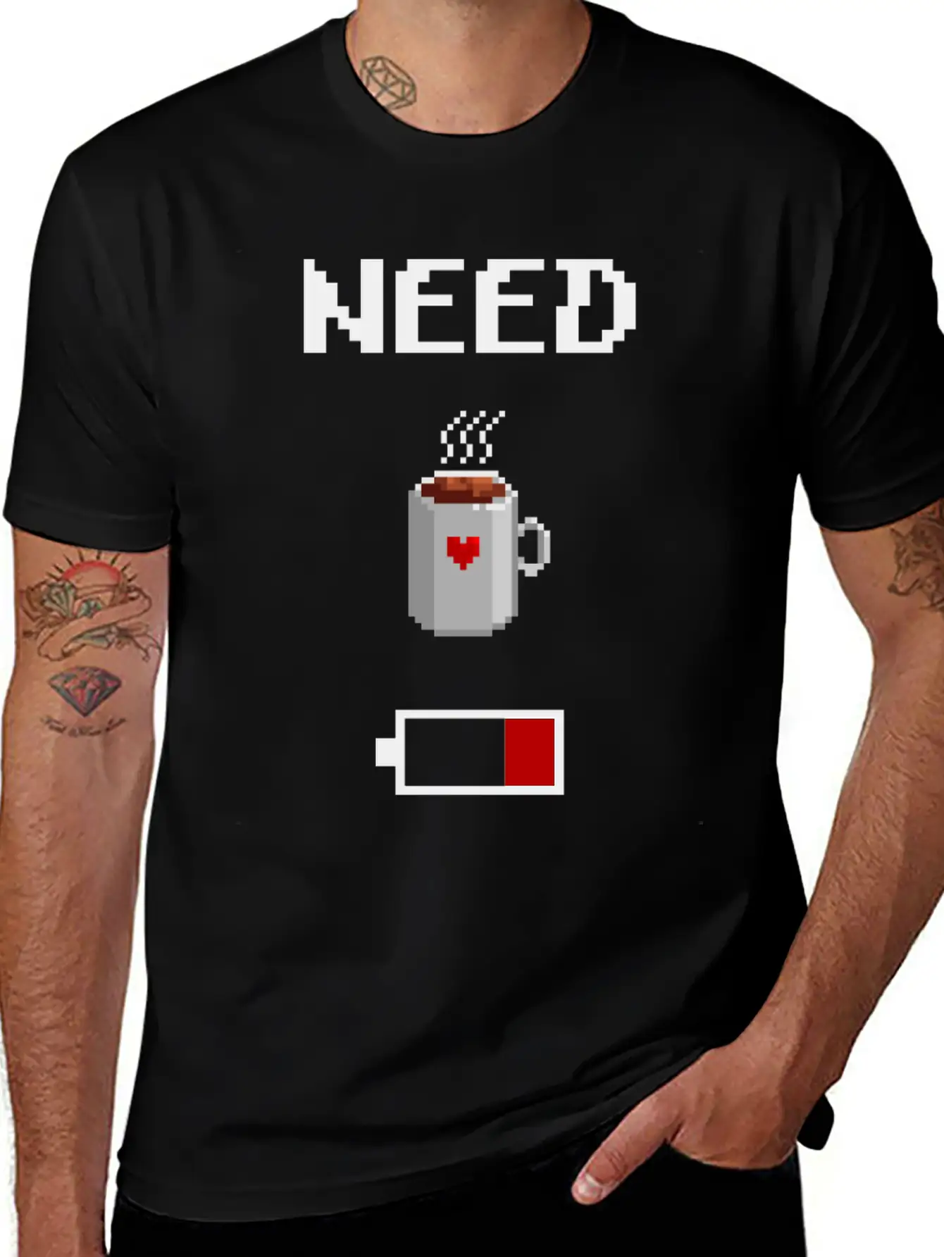 Need Coffee Timeless Short Sleeve Tee – Comfy And Minimalist Design