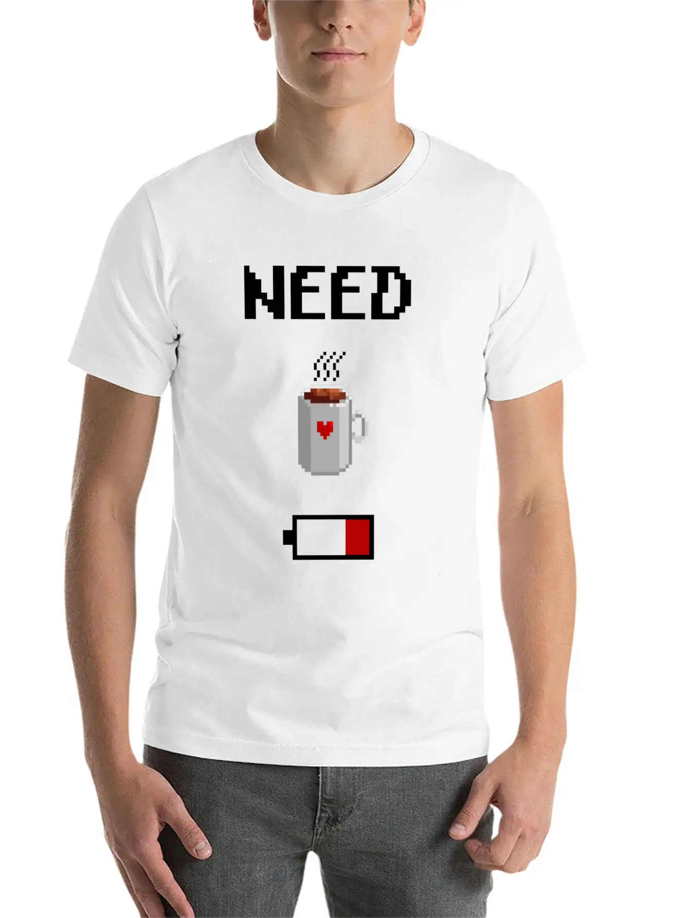 Need Coffee Timeless Short Sleeve Tee – Comfy And Minimalist Design