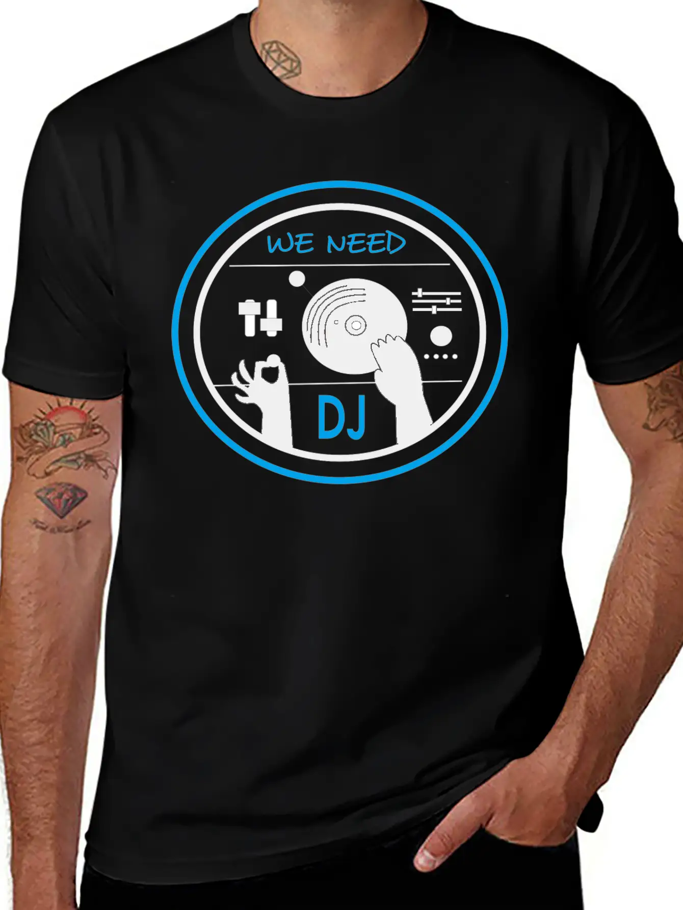 Need DJ Unisex Short Sleeve Soft Cotton T-Shirt – Casual Everyday Wear