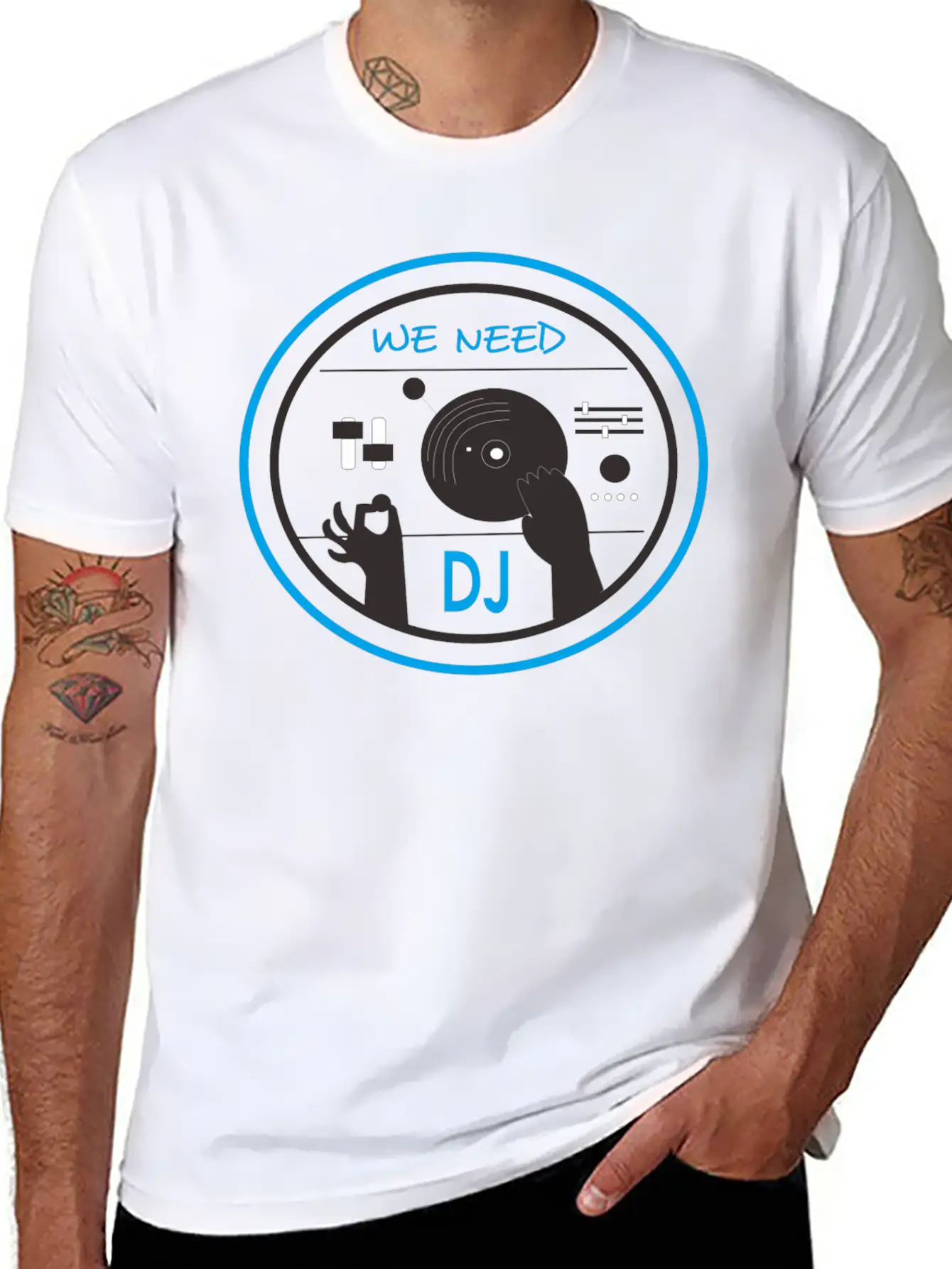 Need DJ Unisex Short Sleeve Soft Cotton T-Shirt – Casual Everyday Wear