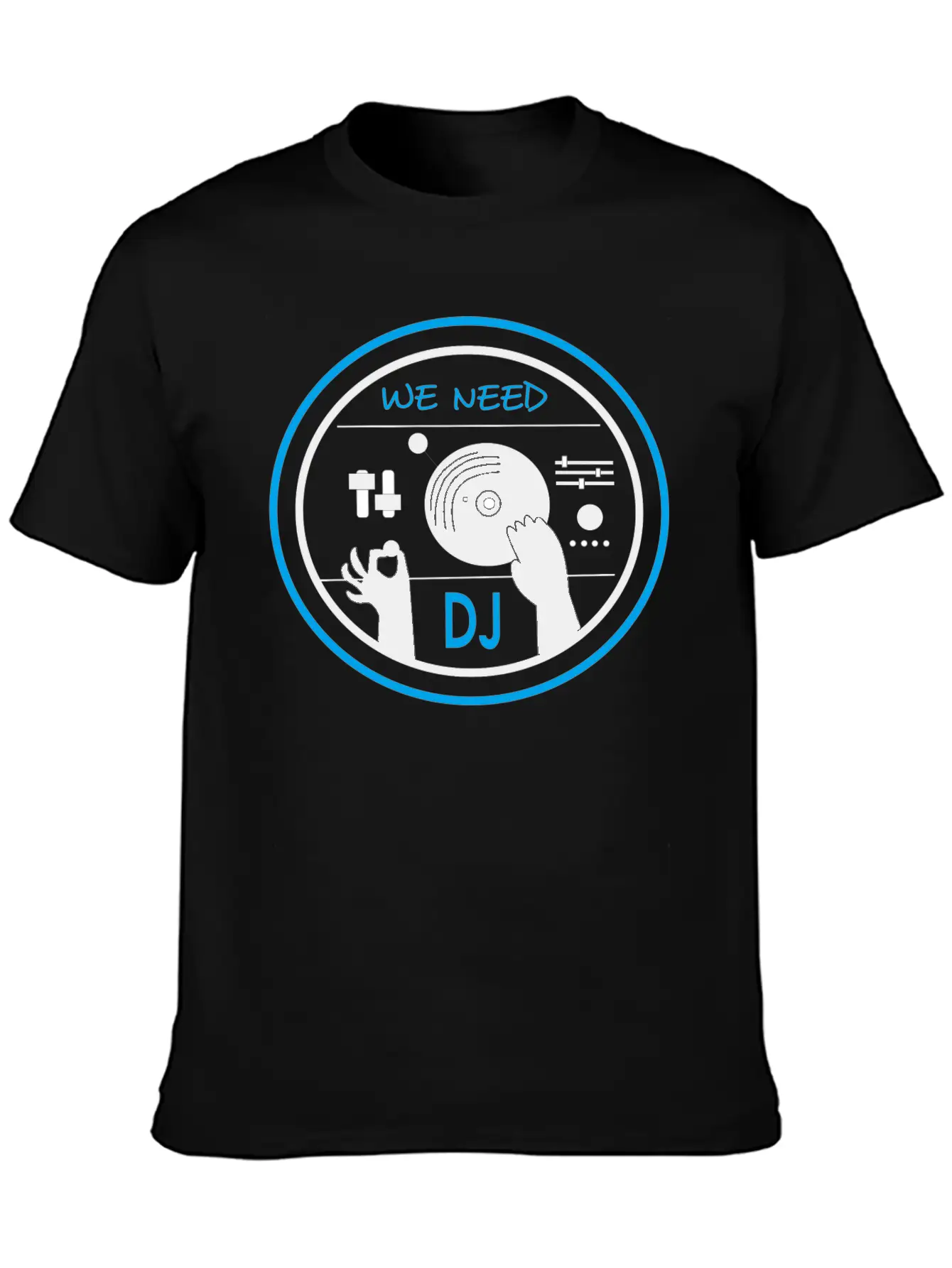 Need DJ Unisex Short Sleeve Soft Cotton T-Shirt – Casual Everyday Wear