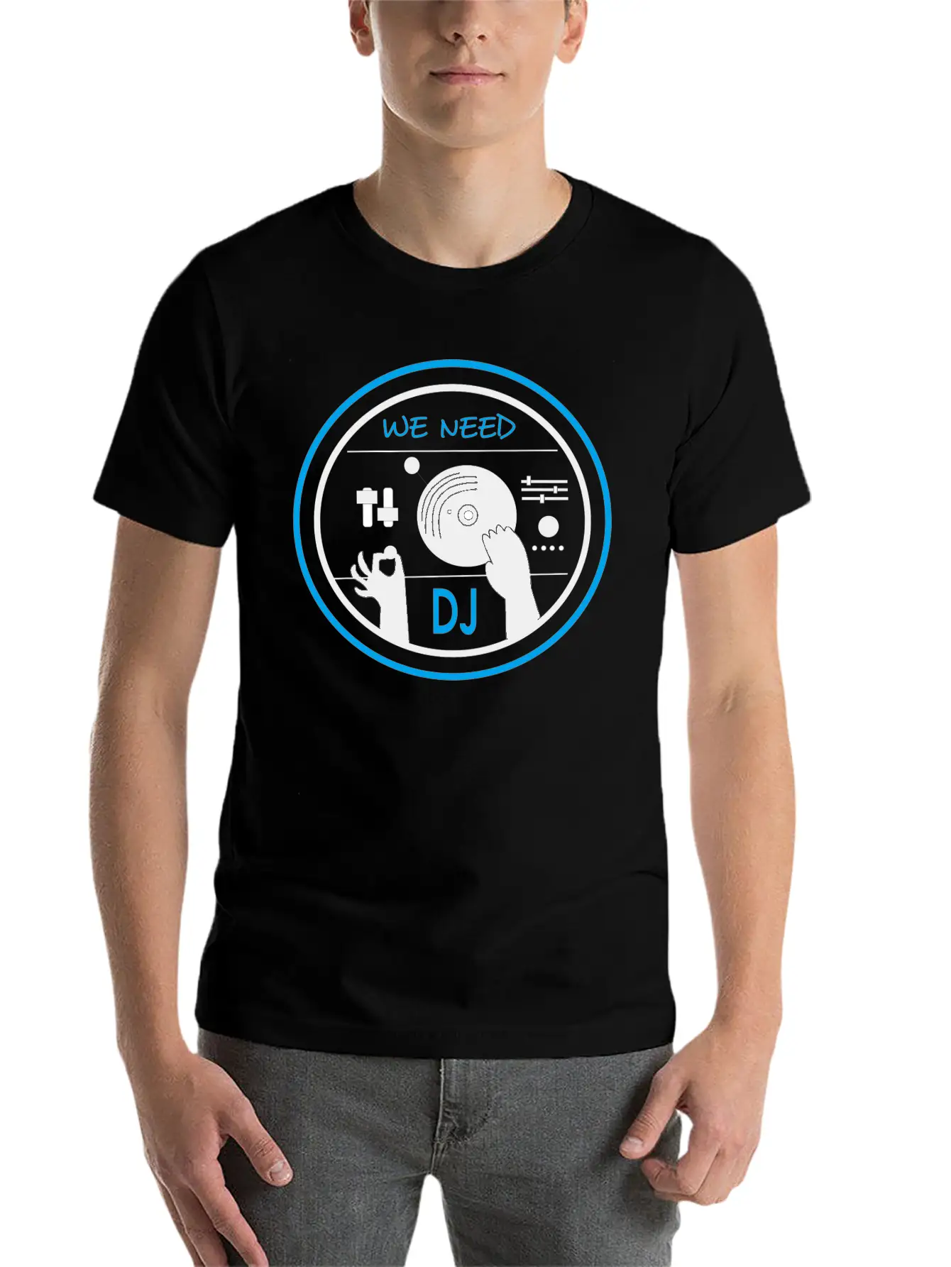 Need DJ Unisex Short Sleeve Soft Cotton T-Shirt – Casual Everyday Wear