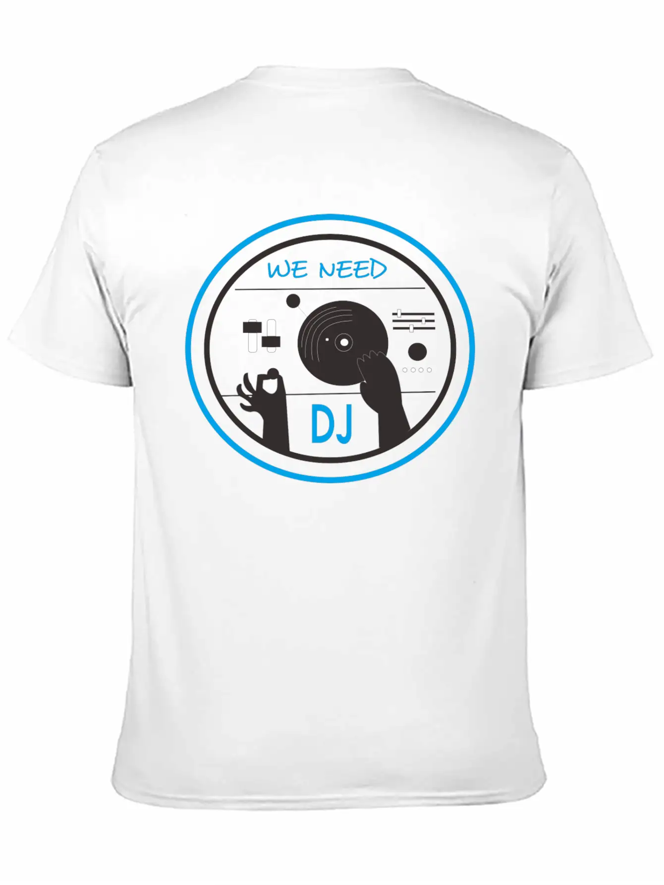 Need DJ Unisex Short Sleeve Soft Cotton T-Shirt – Casual Everyday Wear