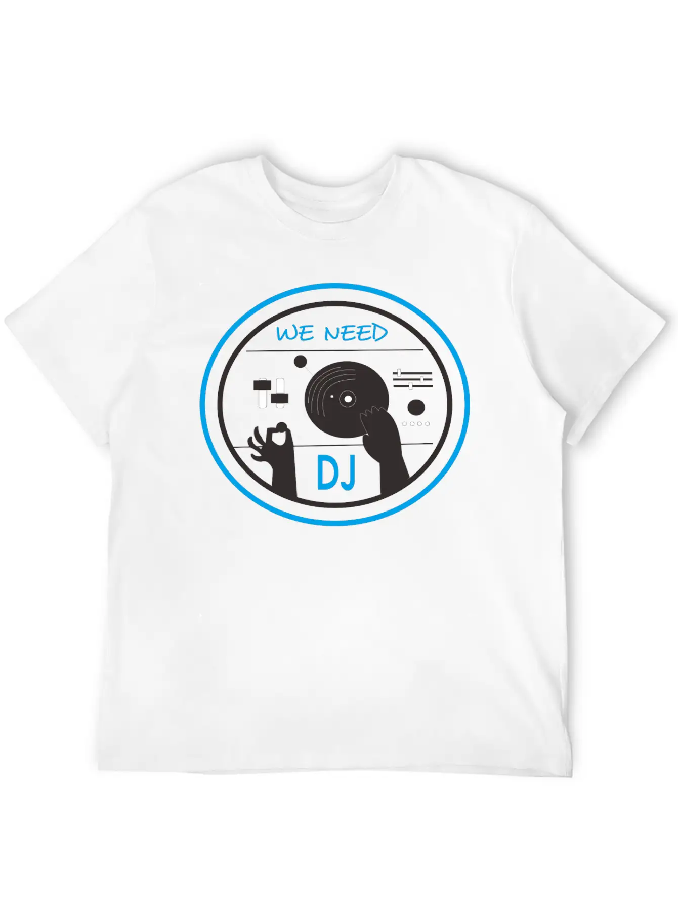 Need DJ Unisex Short Sleeve Soft Cotton T-Shirt – Casual Everyday Wear