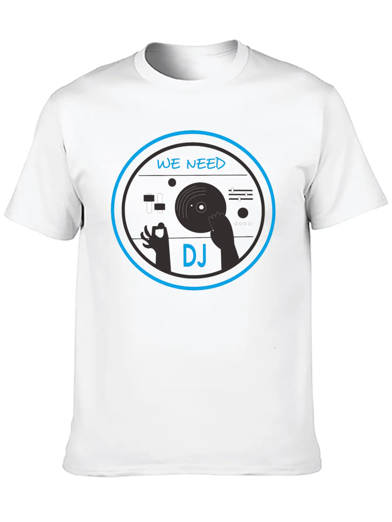 Need DJ Unisex Short Sleeve Soft Cotton T-Shirt – Casual Everyday Wear