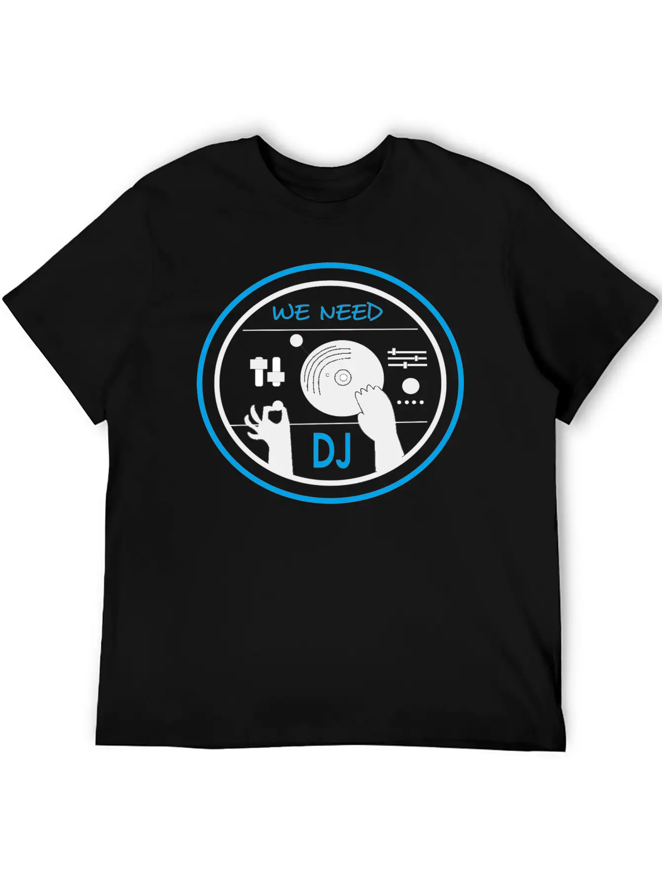 Need DJ Unisex Short Sleeve Soft Cotton T-Shirt – Casual Everyday Wear