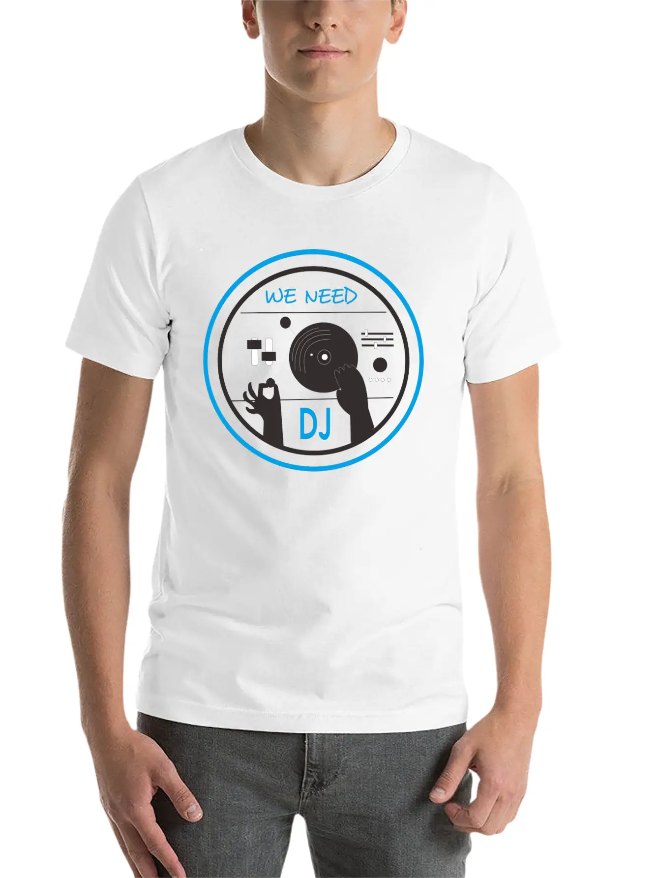 Need DJ Unisex Short Sleeve Soft Cotton T-Shirt – Casual Everyday Wear