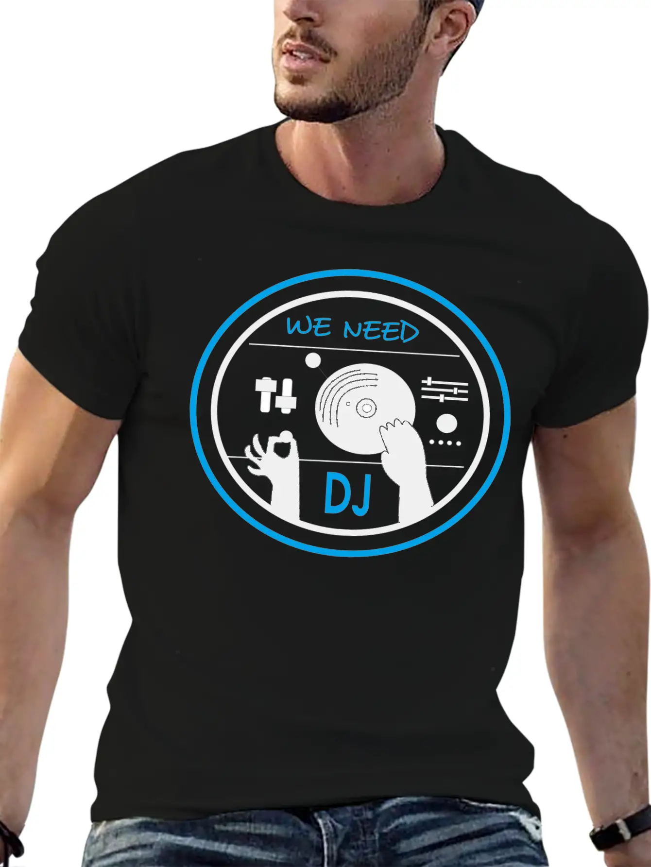 Need DJ Unisex Short Sleeve Soft Cotton T-Shirt – Casual Everyday Wear