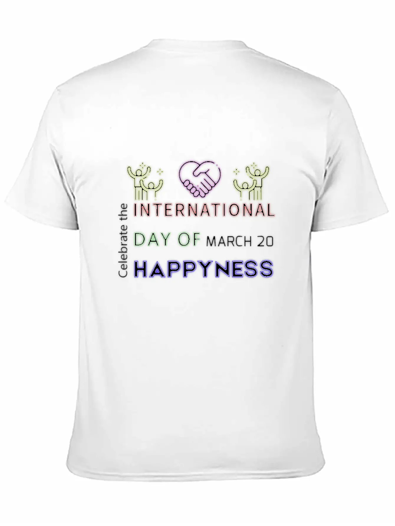 Neon Design Basic Graphic T-Shirt – Daily Comfort In Soft Cotton