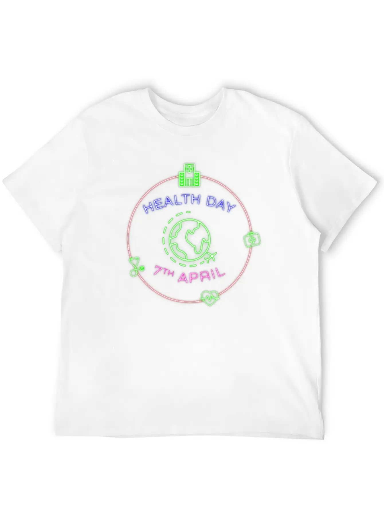 Neon Design Essential Unisex Summer Tee – Soft Cotton Casual Fit