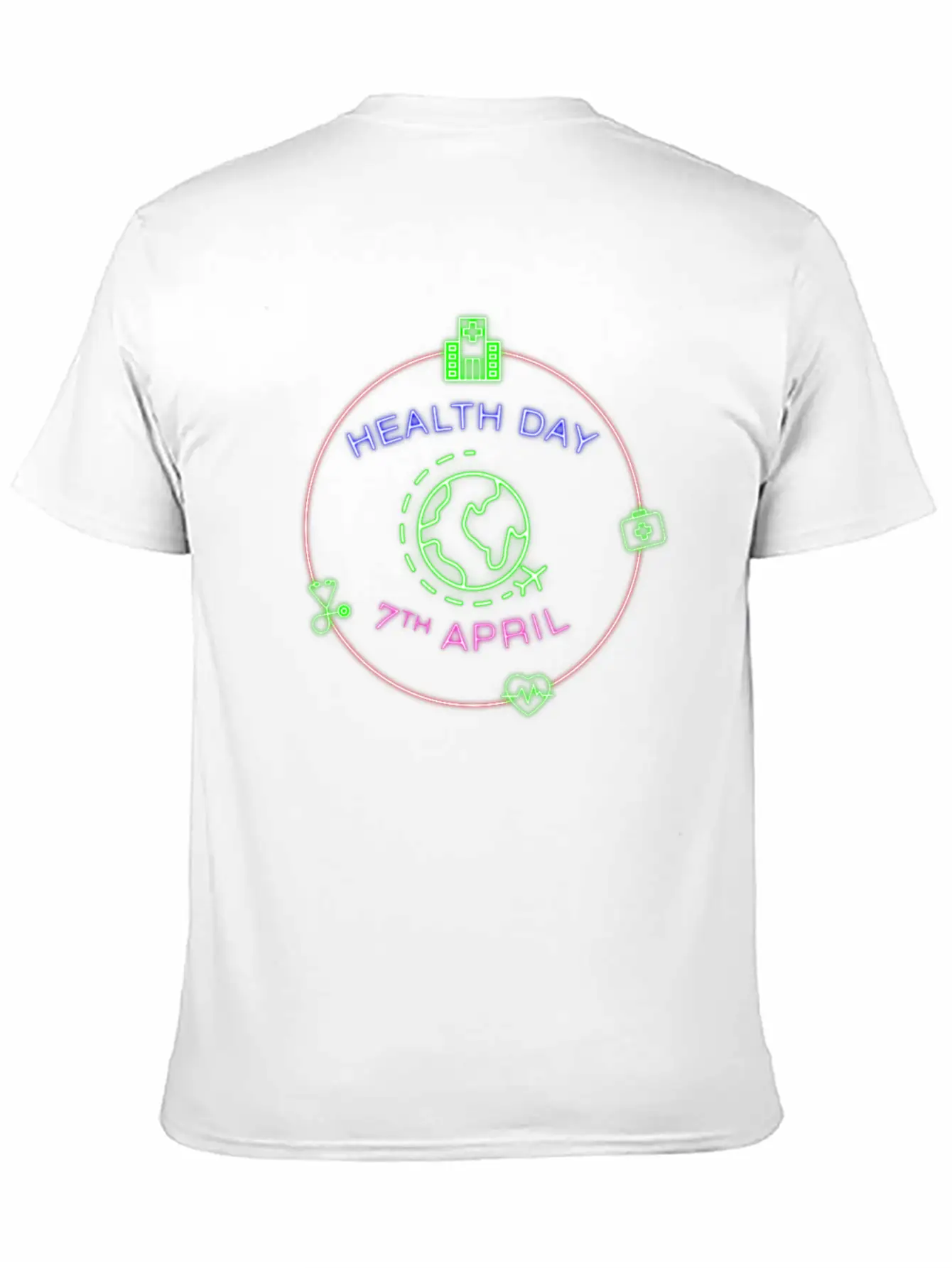 Neon Design Essential Unisex Summer Tee – Soft Cotton Casual Fit