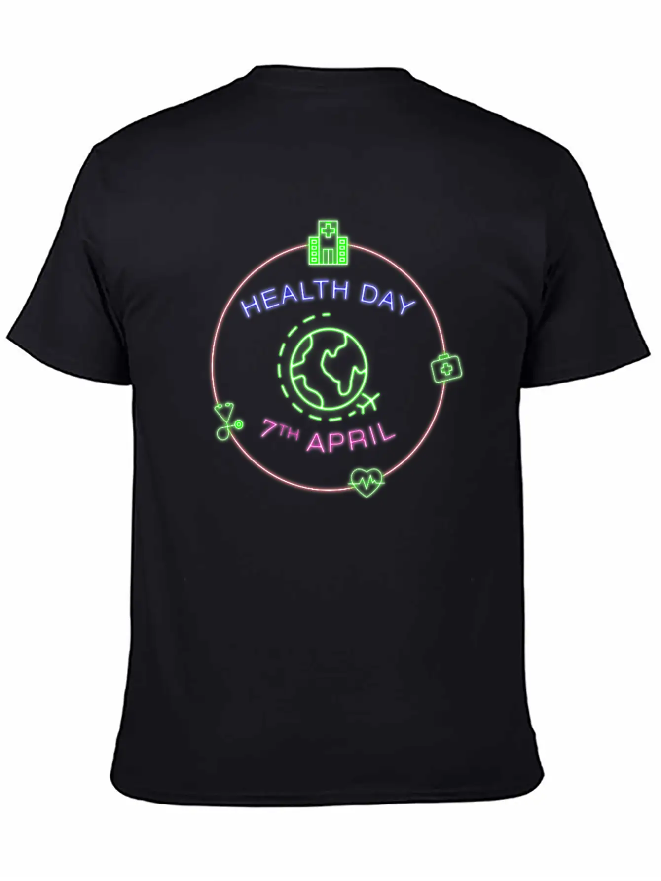 Neon Design Essential Unisex Summer Tee – Soft Cotton Casual Fit