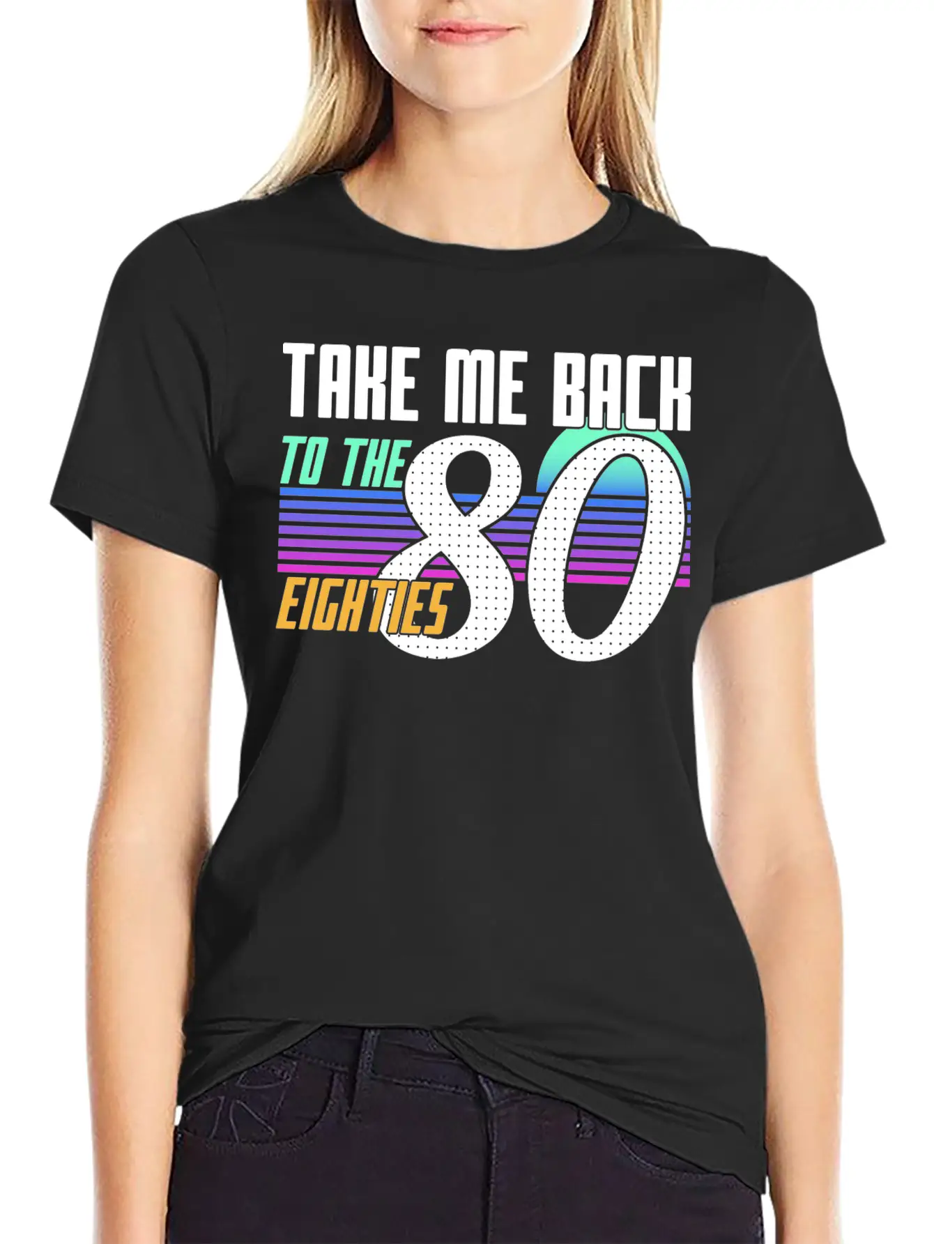 Neon Graphic Unisex Short Sleeve Soft Cotton T-Shirt – Casual Everyday Wear