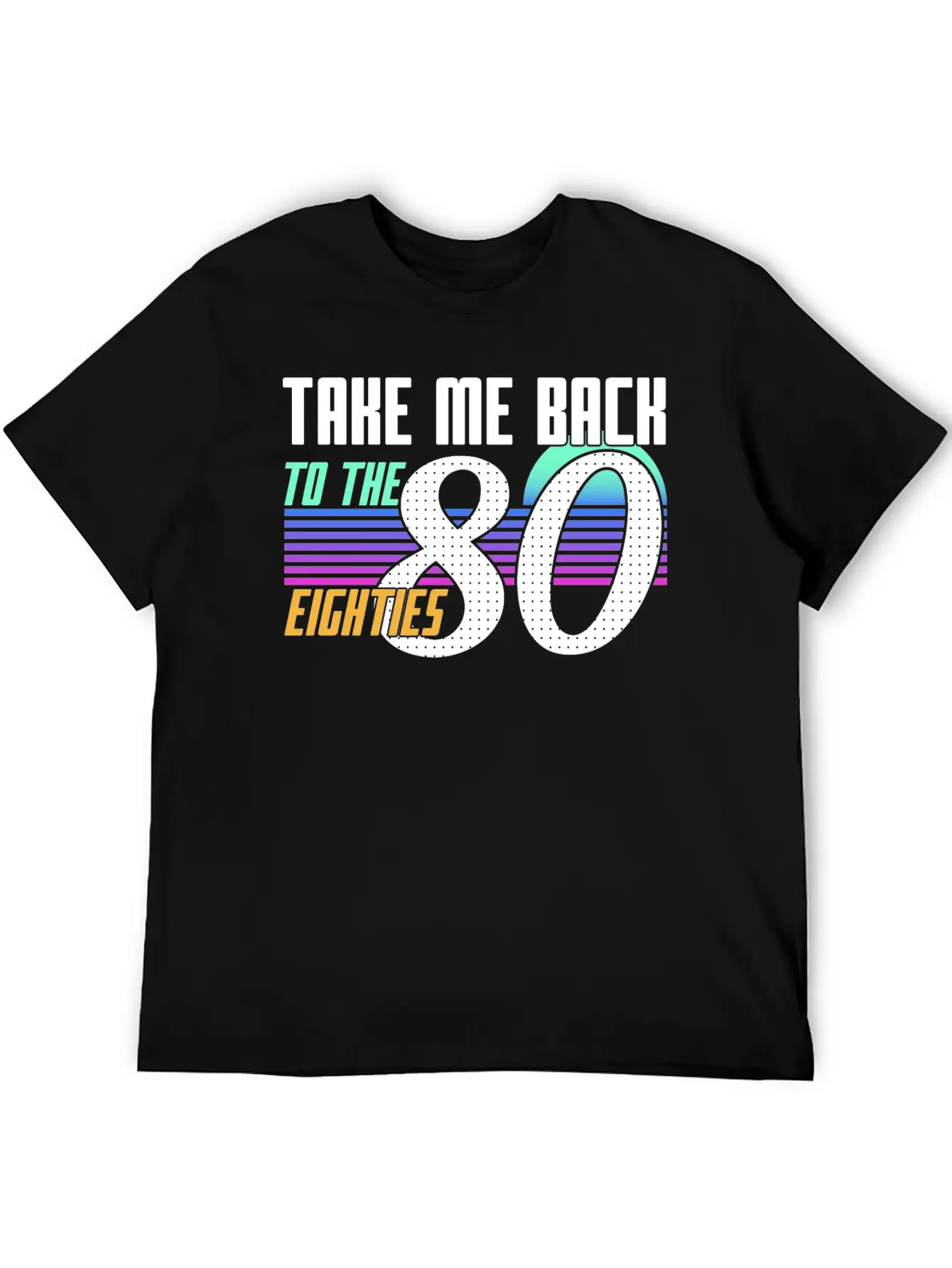 Neon Graphic Unisex Short Sleeve Soft Cotton T-Shirt – Casual Everyday Wear