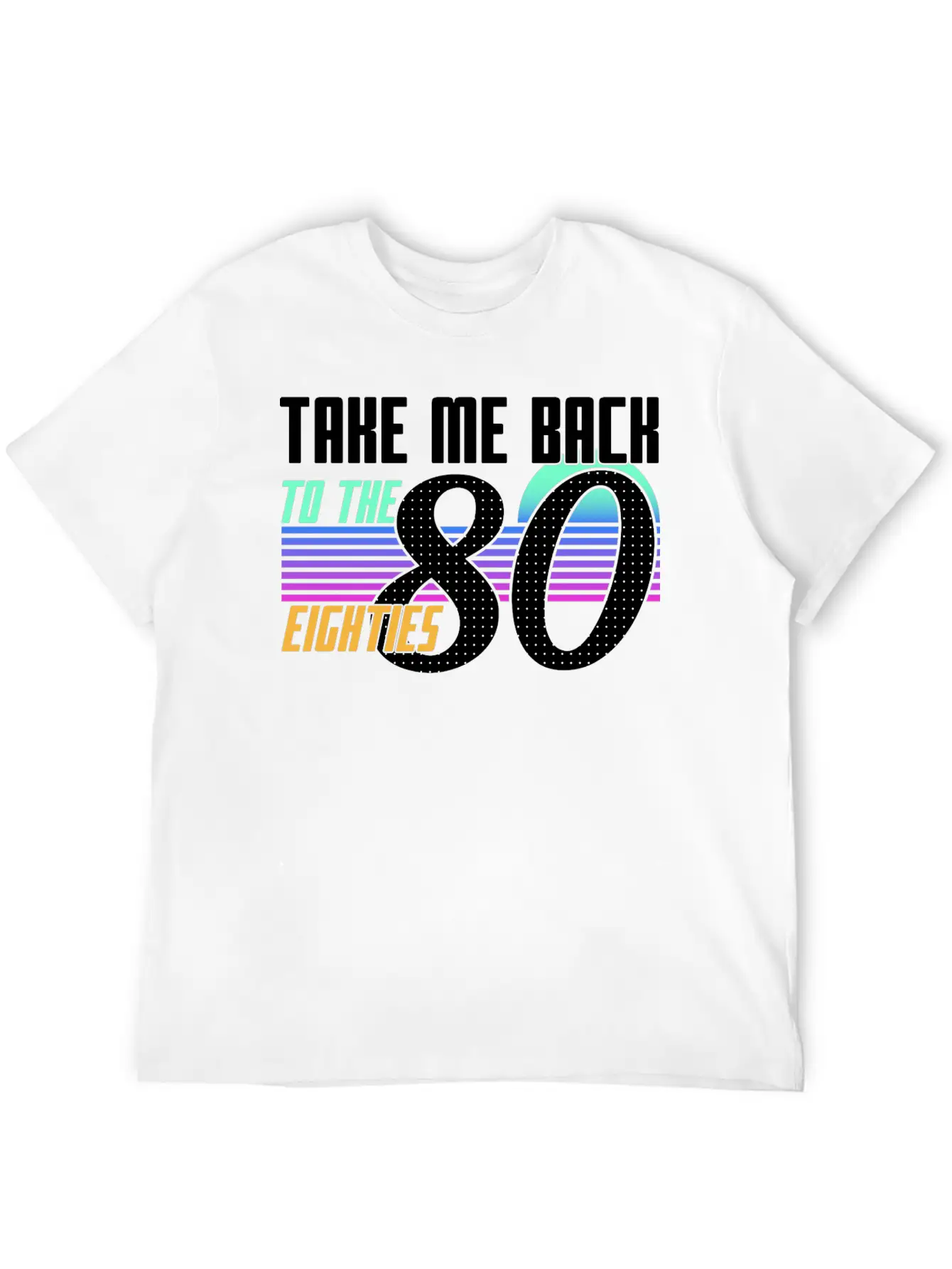 Neon Graphic Unisex Short Sleeve Soft Cotton T-Shirt – Casual Everyday Wear
