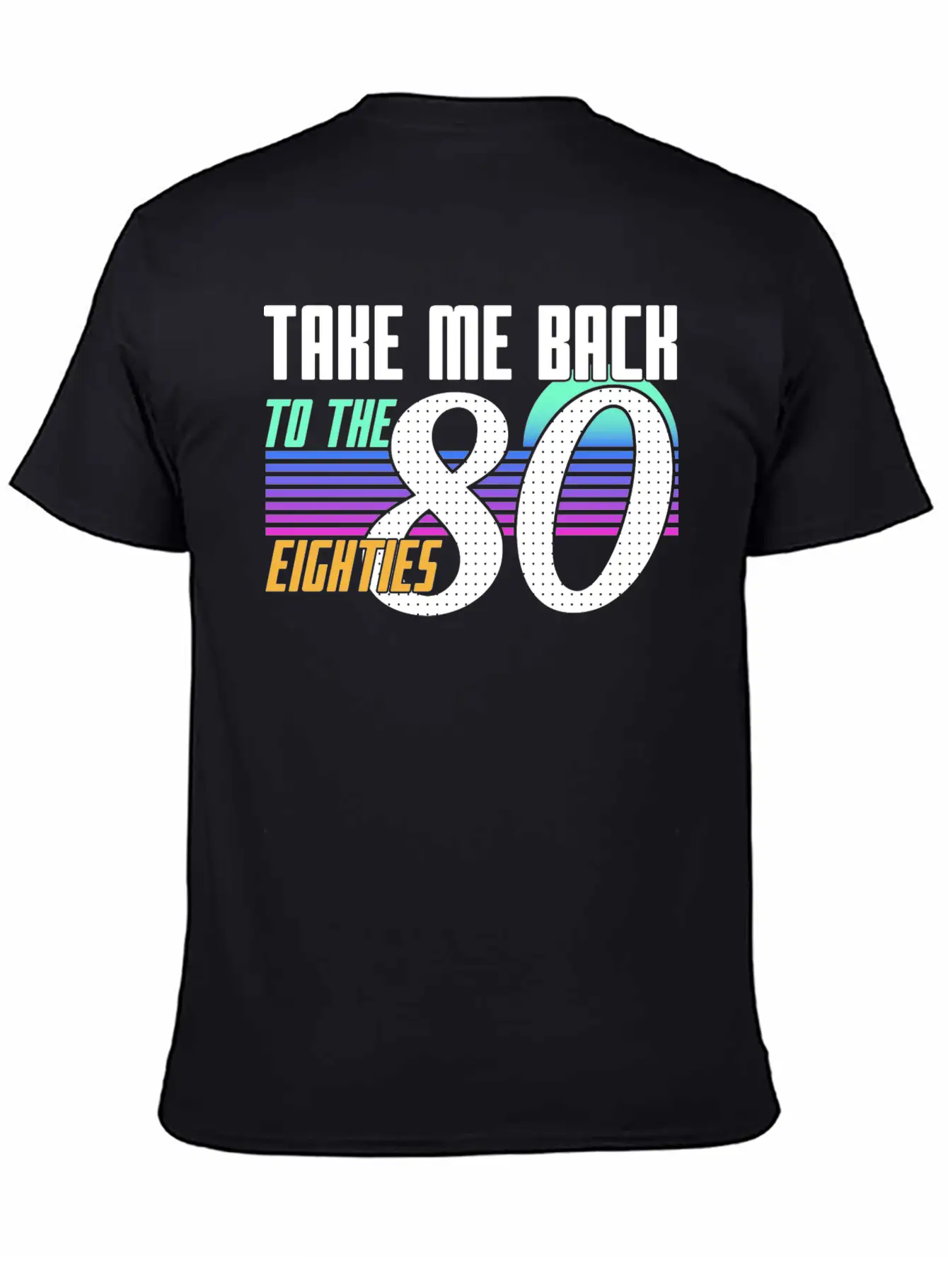 Neon Graphic Unisex Short Sleeve Soft Cotton T-Shirt – Casual Everyday Wear