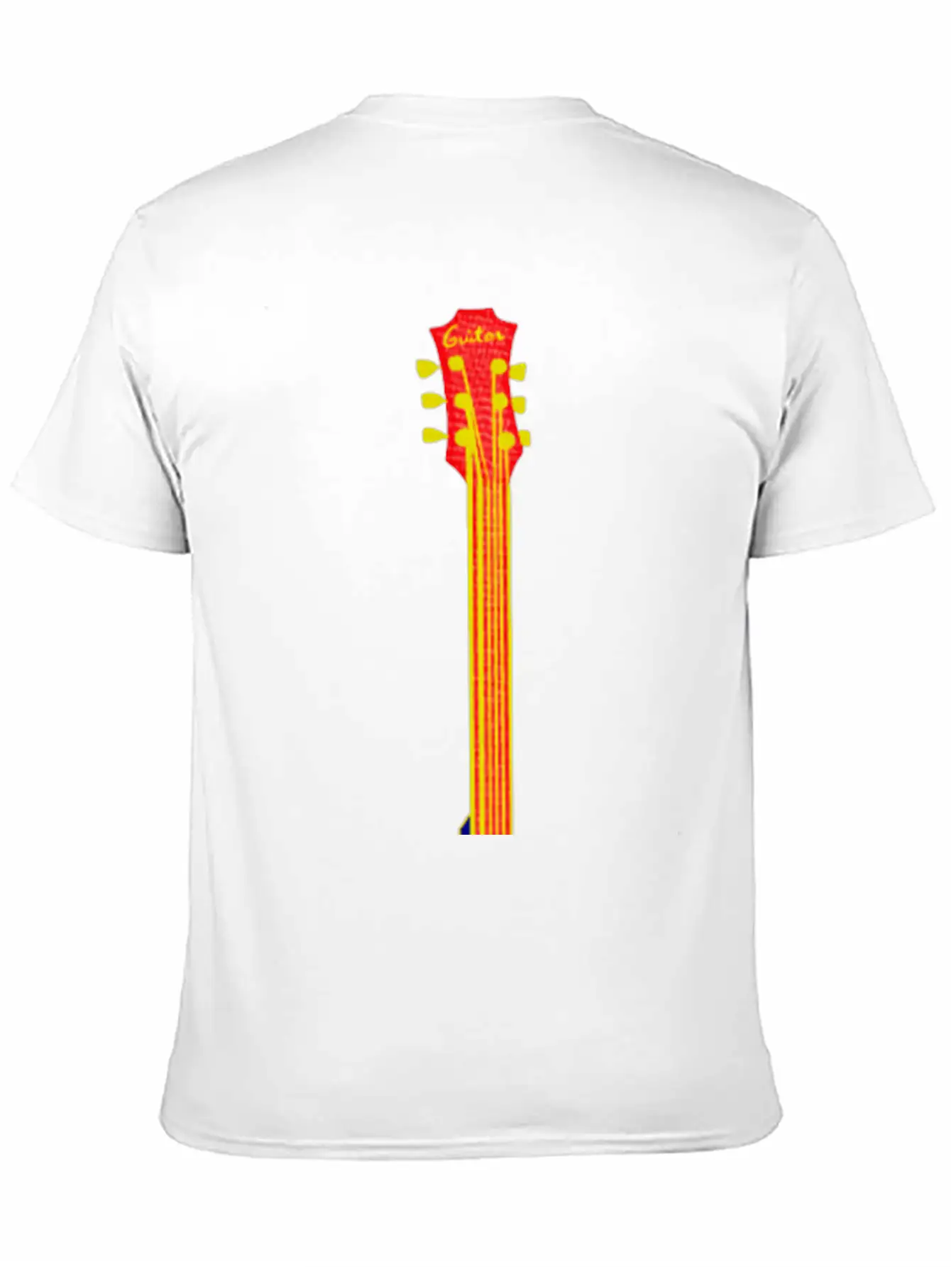 Neon Guitar Guiter Player Timeless Short Sleeve Tee – Comfy And Minimalist Design