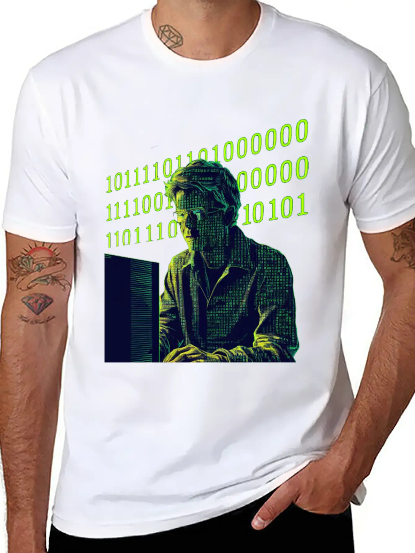 NEON PROGRAMMER Essential Unisex Summer Tee – Soft Cotton Casual Fit