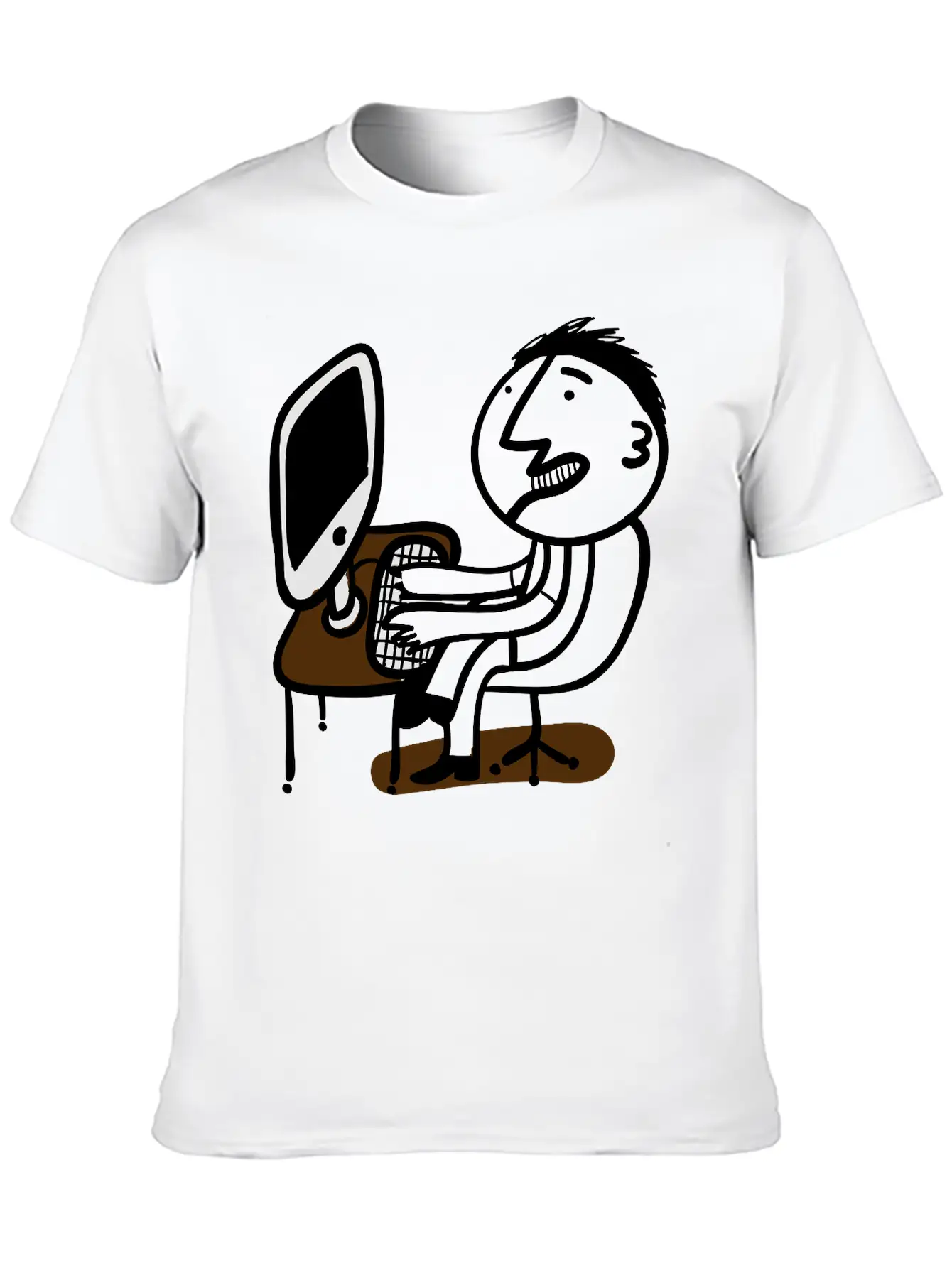 Nerd Comfortable Minimalist Graphic Tee – Summer Style Essential