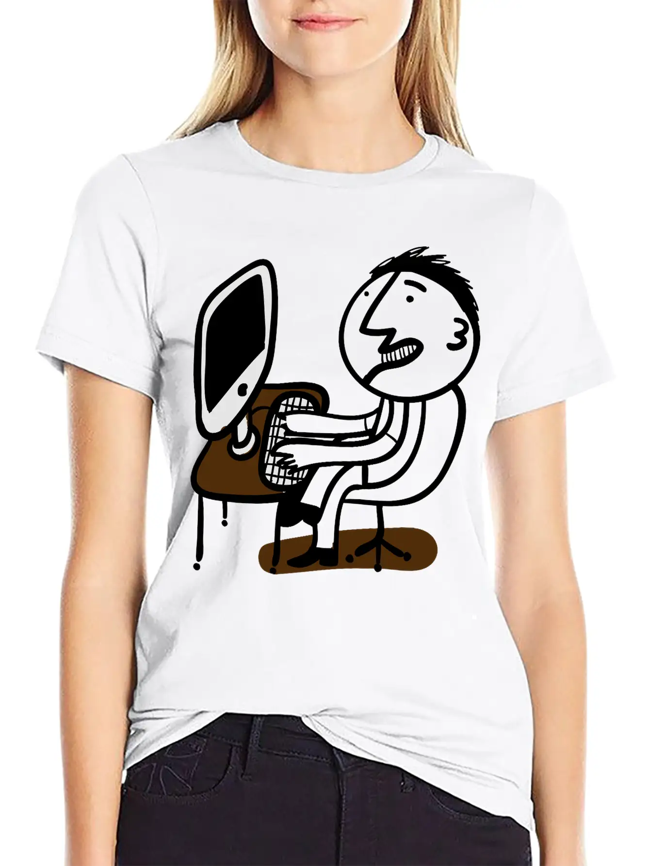 Nerd Comfortable Minimalist Graphic Tee – Summer Style Essential