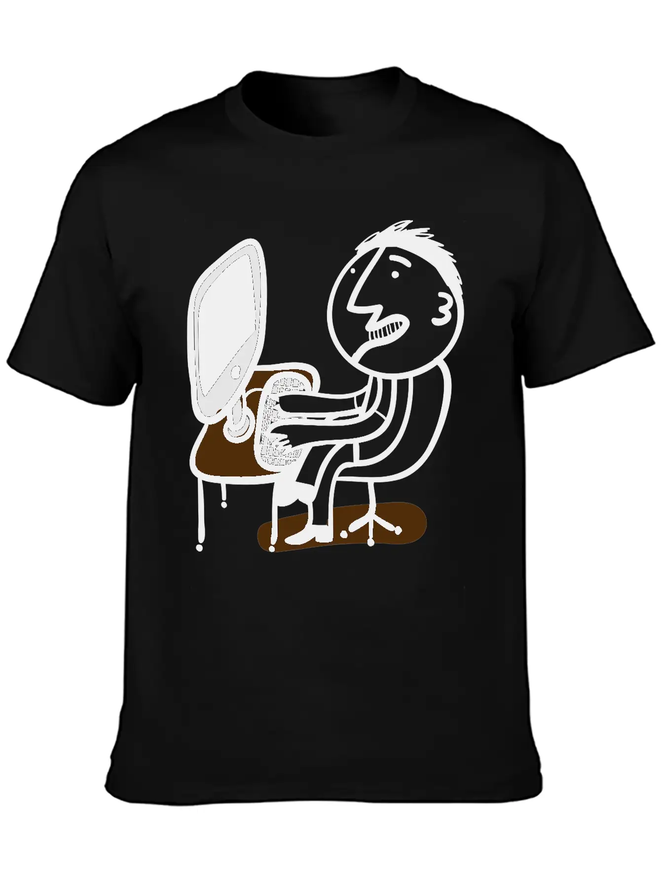 Nerd Comfortable Minimalist Graphic Tee – Summer Style Essential