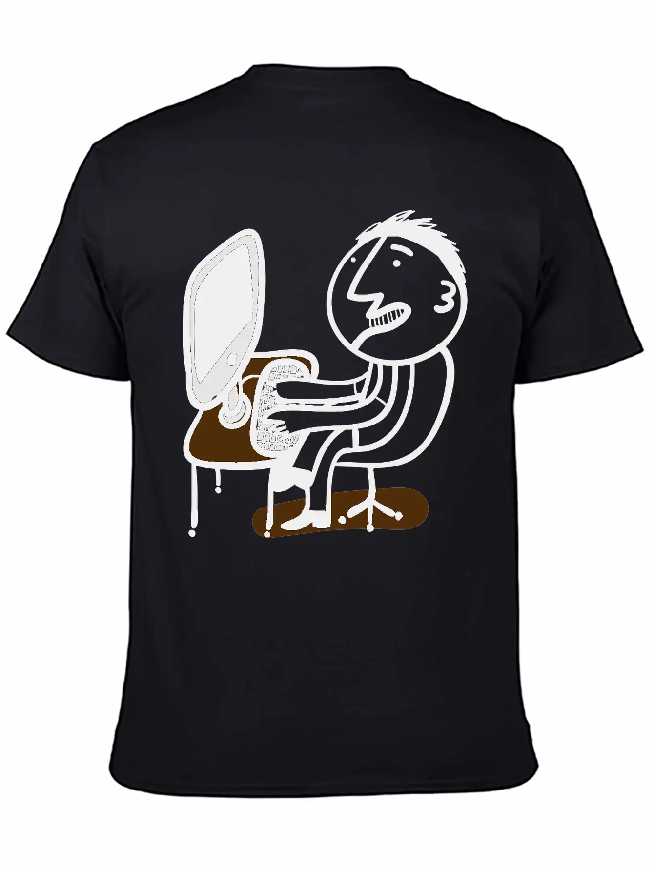 Nerd Comfortable Minimalist Graphic Tee – Summer Style Essential