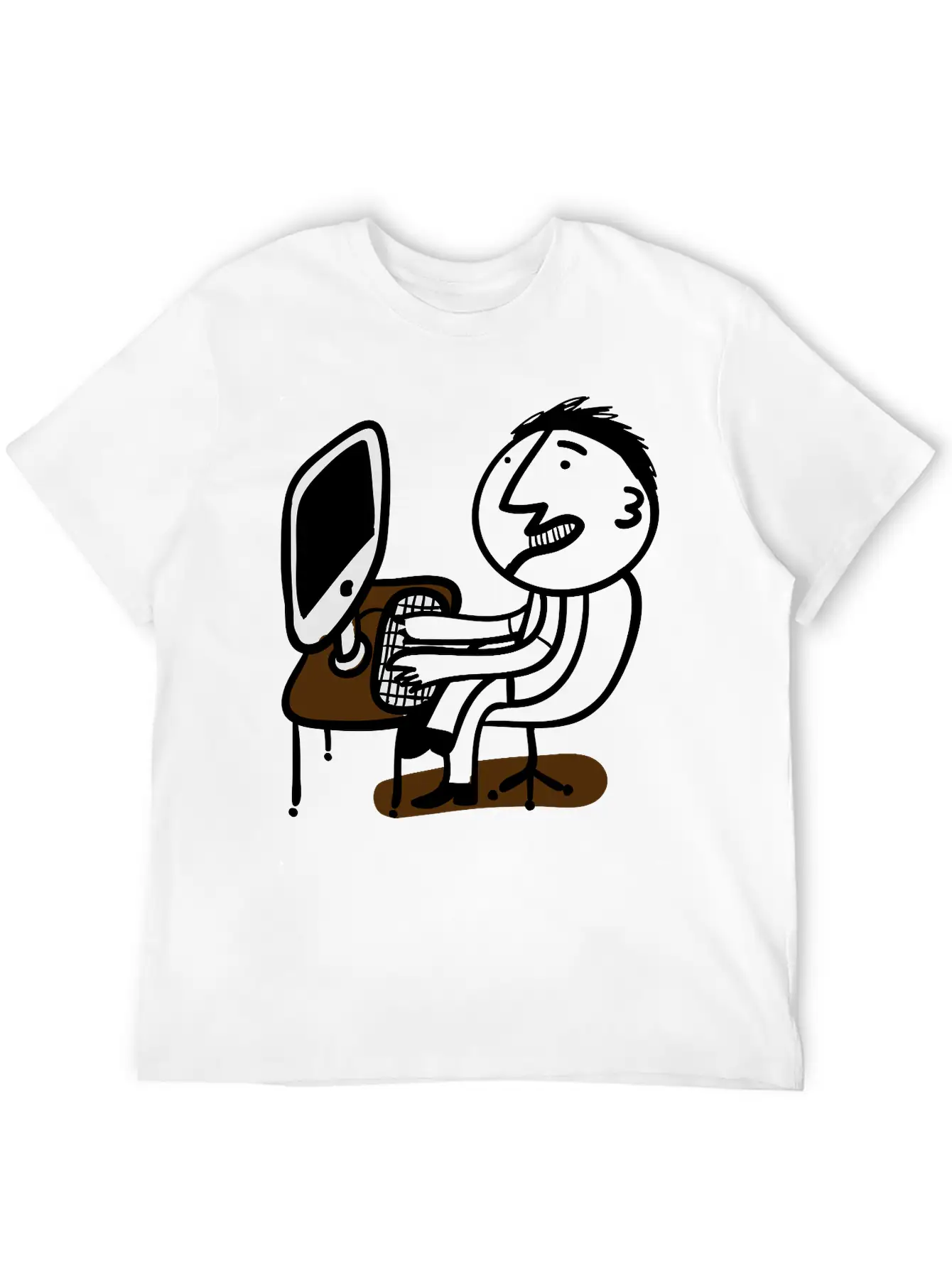 Nerd Comfortable Minimalist Graphic Tee – Summer Style Essential