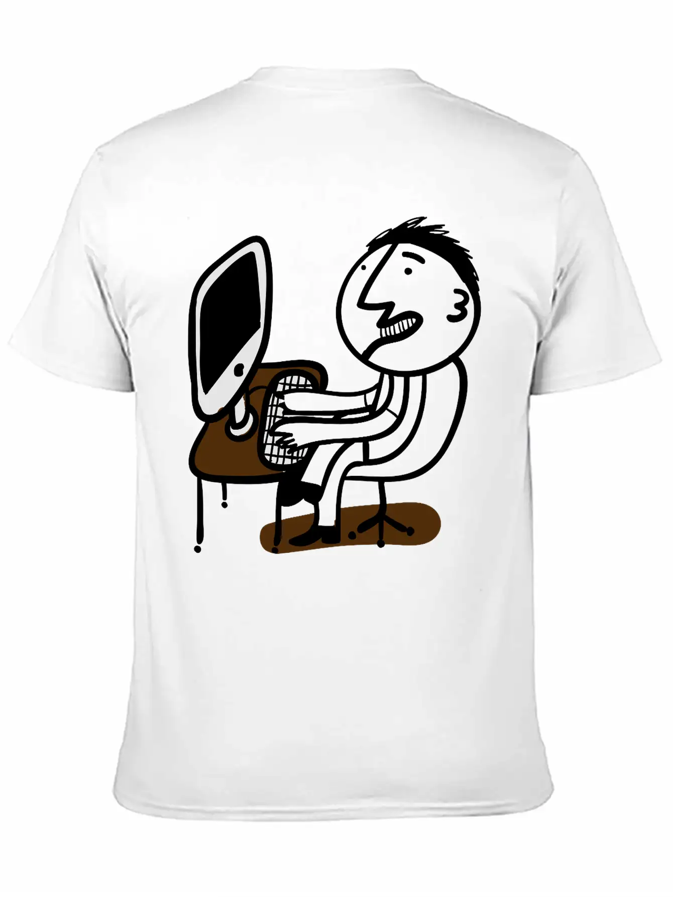Nerd Comfortable Minimalist Graphic Tee – Summer Style Essential