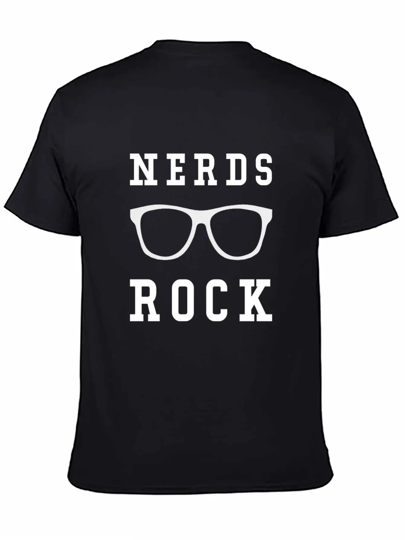 Nerds Rock! Comfortable Minimalist Graphic Tee – Summer Style Essential