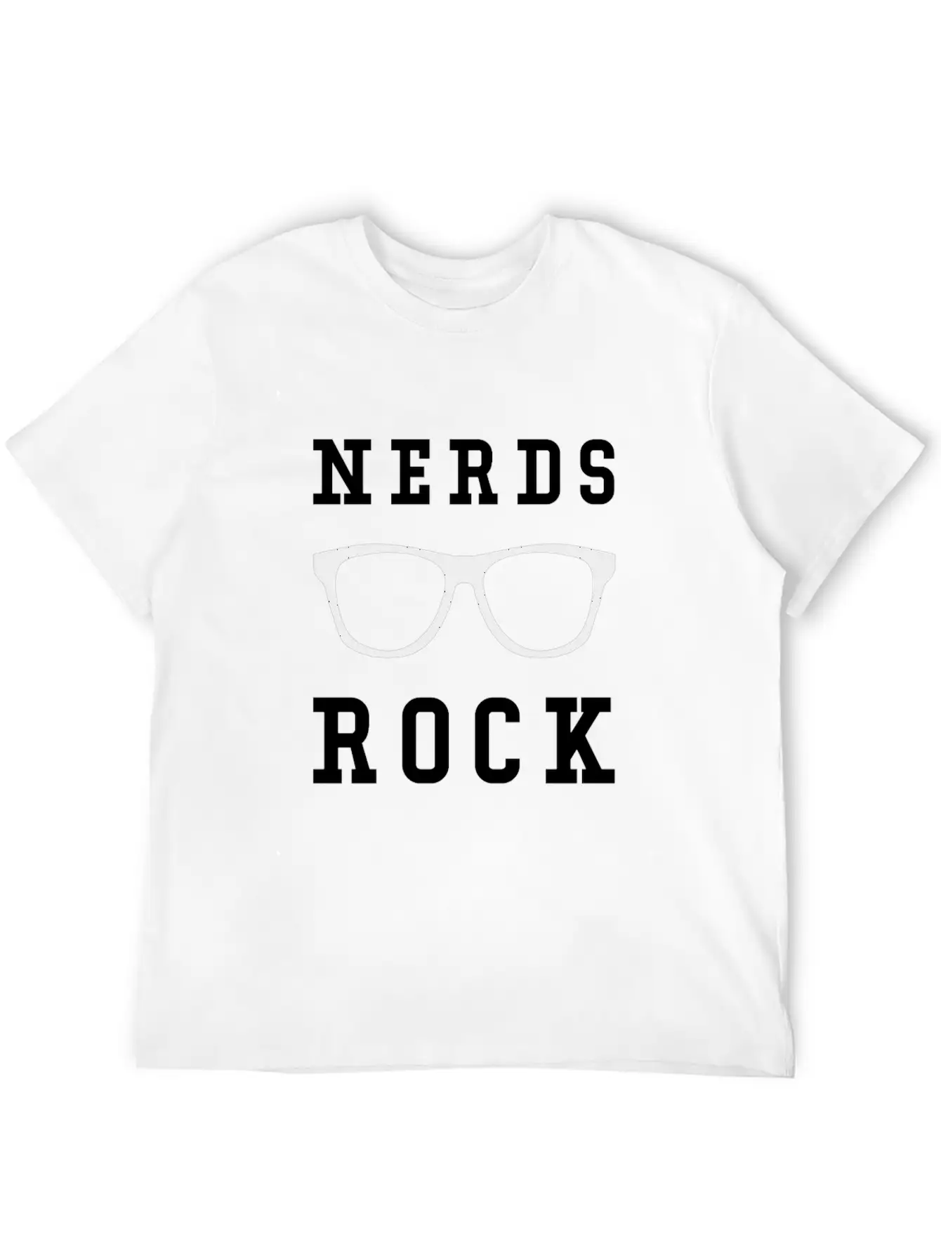 Nerds Rock! Comfortable Minimalist Graphic Tee – Summer Style Essential