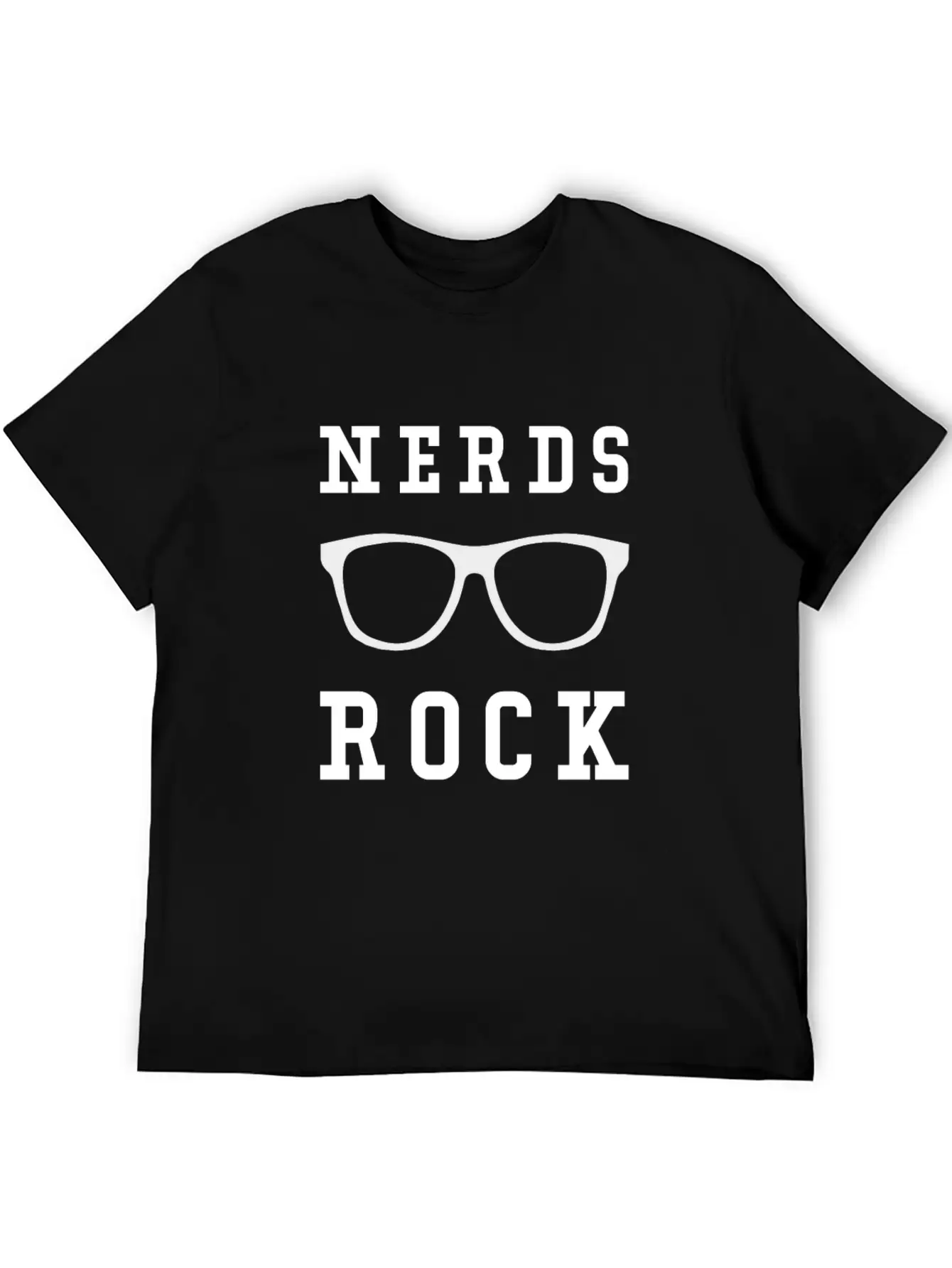 Nerds Rock! Comfortable Minimalist Graphic Tee – Summer Style Essential