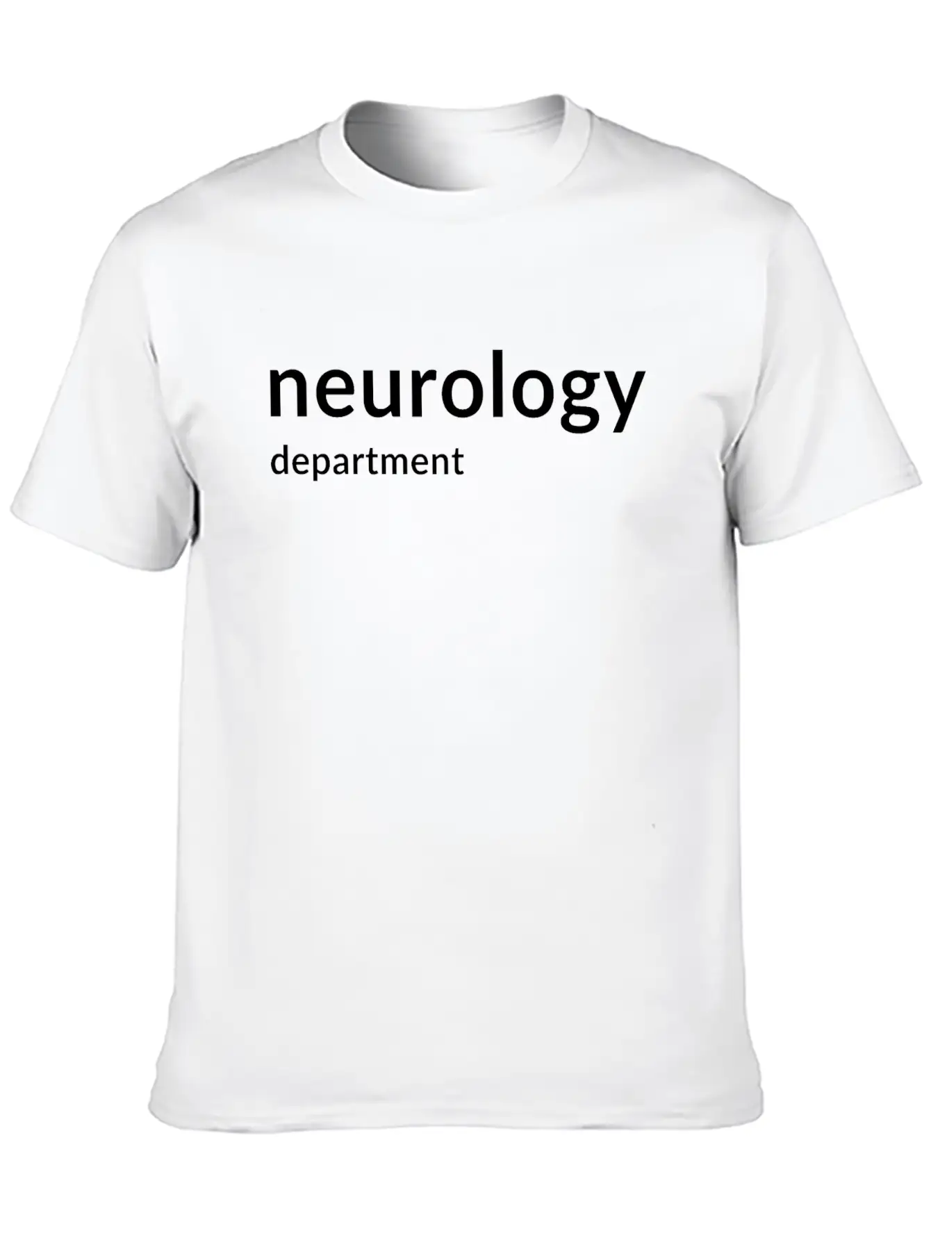 Neurology Hospital Unisex Short Sleeve Soft Cotton T-Shirt – Casual Everyday Wear