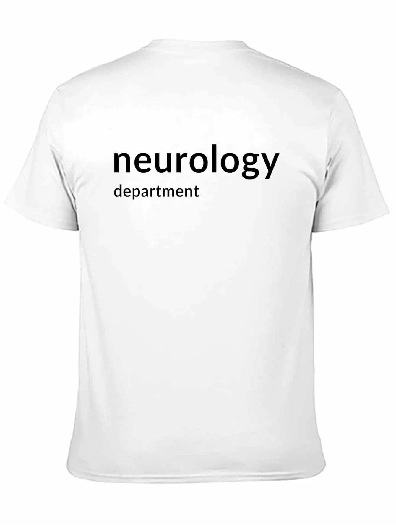 Neurology Hospital Unisex Short Sleeve Soft Cotton T-Shirt – Casual Everyday Wear