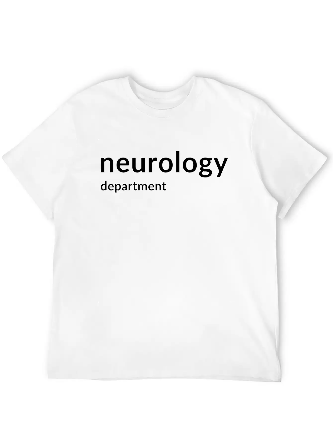 Neurology Hospital Unisex Short Sleeve Soft Cotton T-Shirt – Casual Everyday Wear