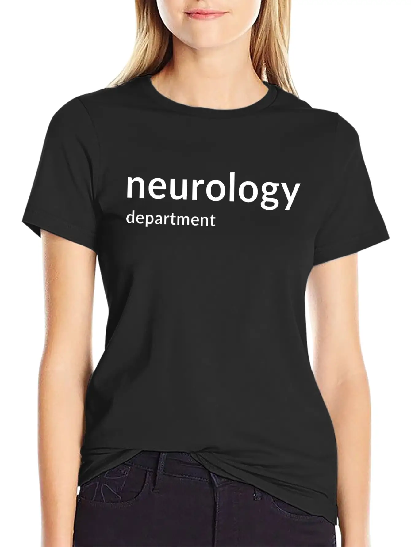 Neurology Hospital Unisex Short Sleeve Soft Cotton T-Shirt – Casual Everyday Wear