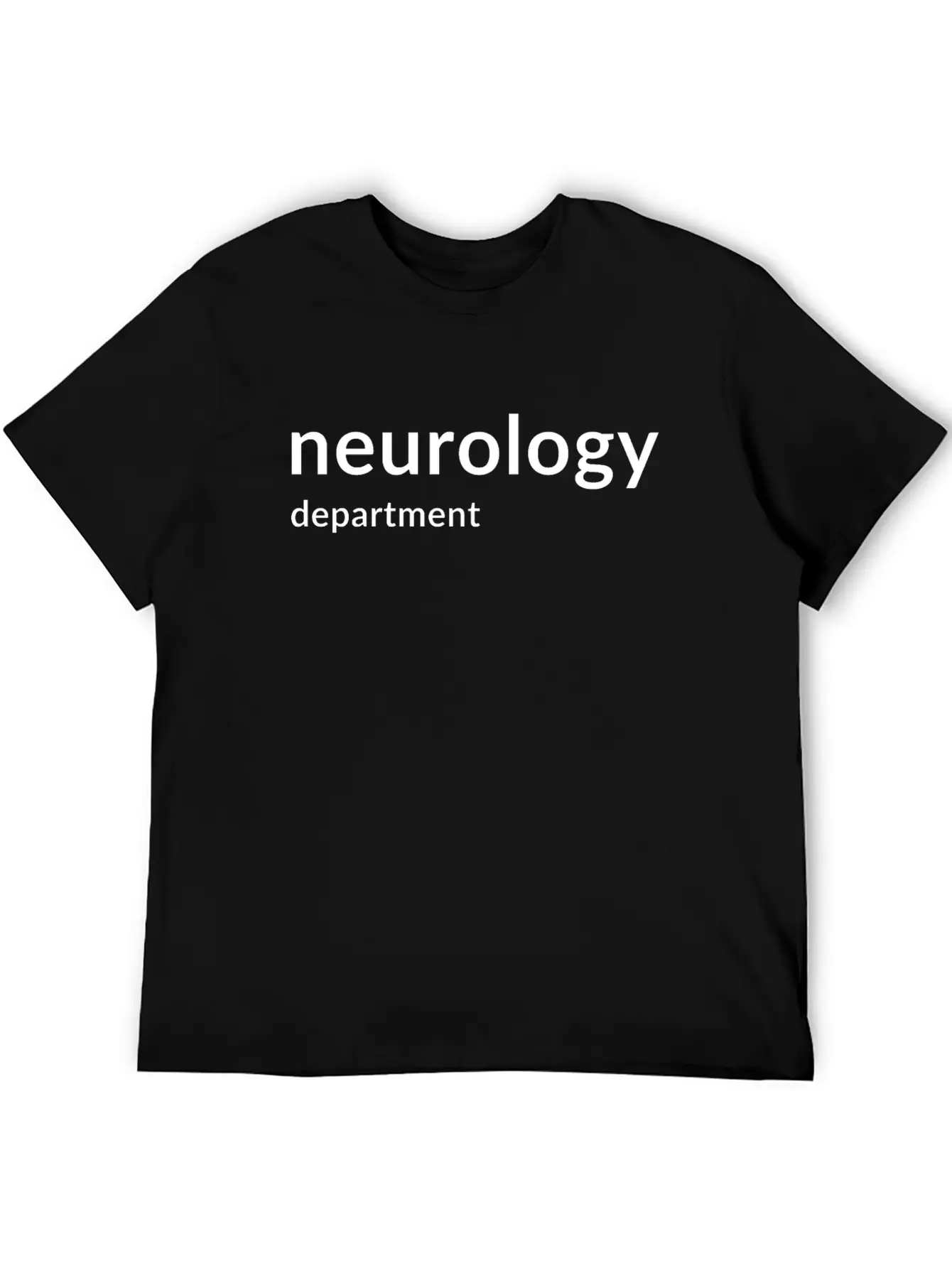 Neurology Hospital Unisex Short Sleeve Soft Cotton T-Shirt – Casual Everyday Wear