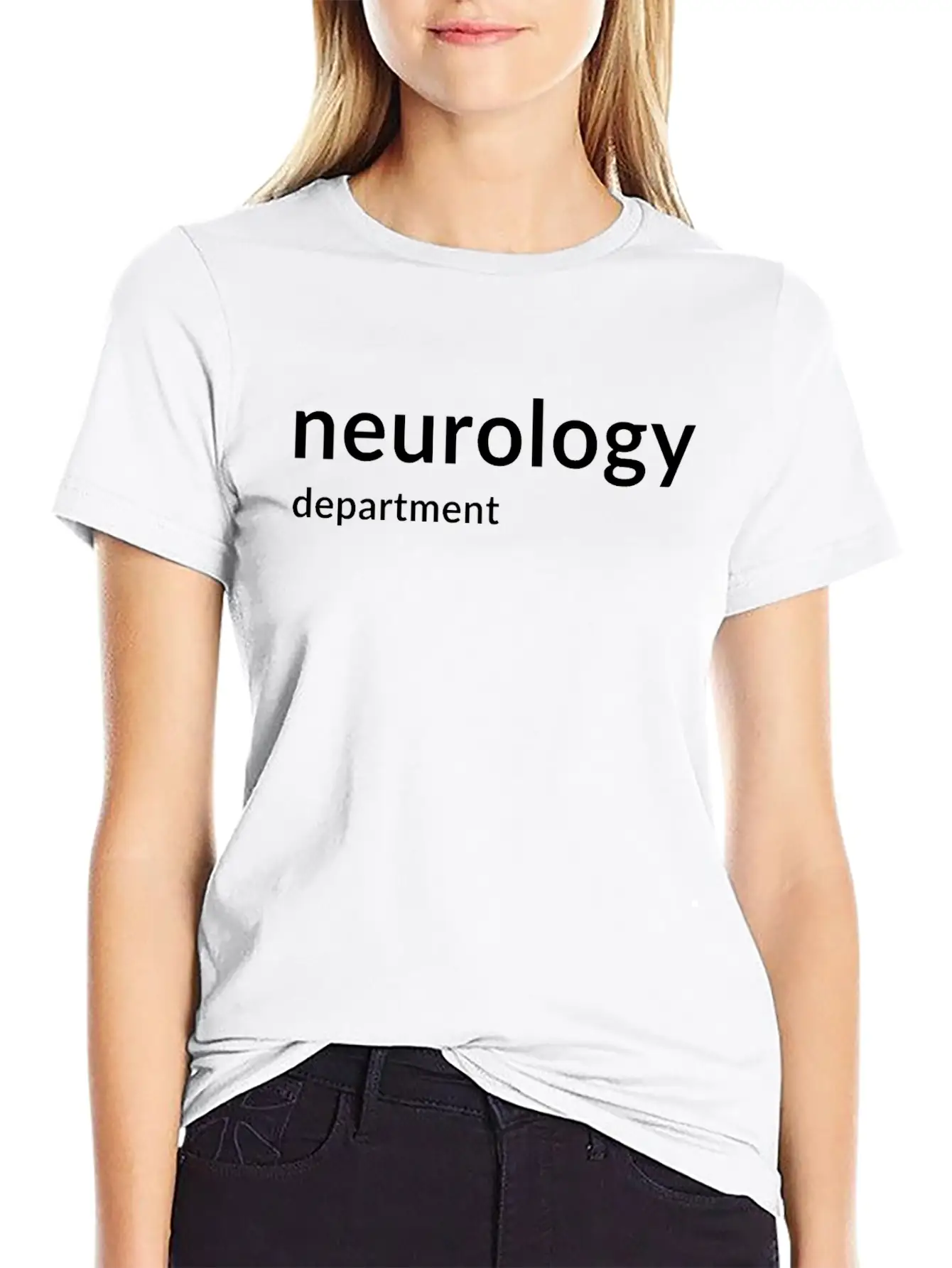Neurology Hospital Unisex Short Sleeve Soft Cotton T-Shirt – Casual Everyday Wear