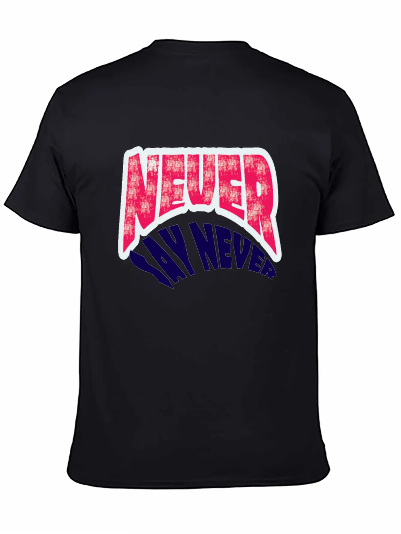NEVER SERIES 4 Unisex Short Sleeve Soft Cotton T-Shirt – Casual Everyday Wear