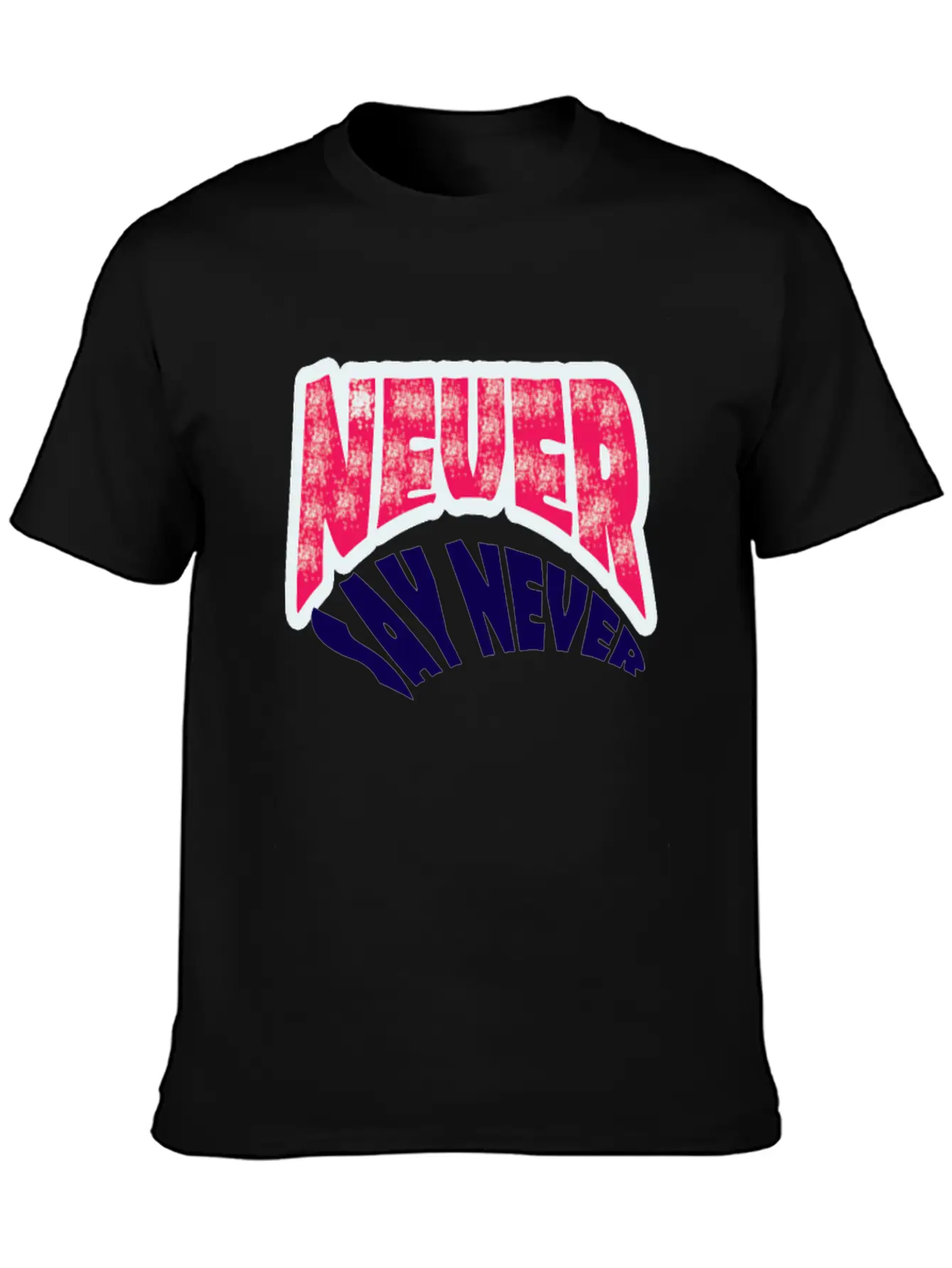 NEVER SERIES 4 Unisex Short Sleeve Soft Cotton T-Shirt – Casual Everyday Wear