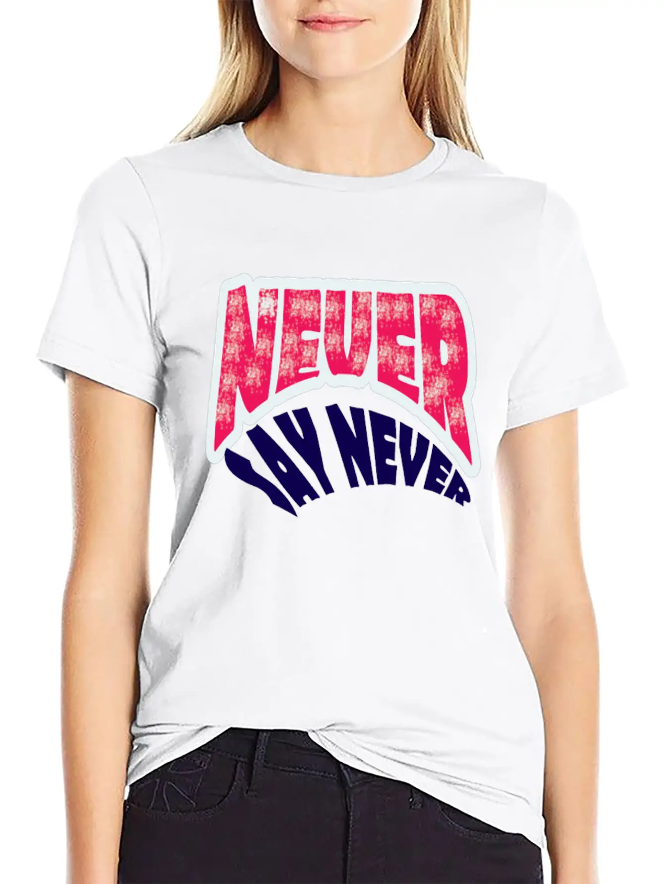NEVER SERIES 4 Unisex Short Sleeve Soft Cotton T-Shirt – Casual Everyday Wear