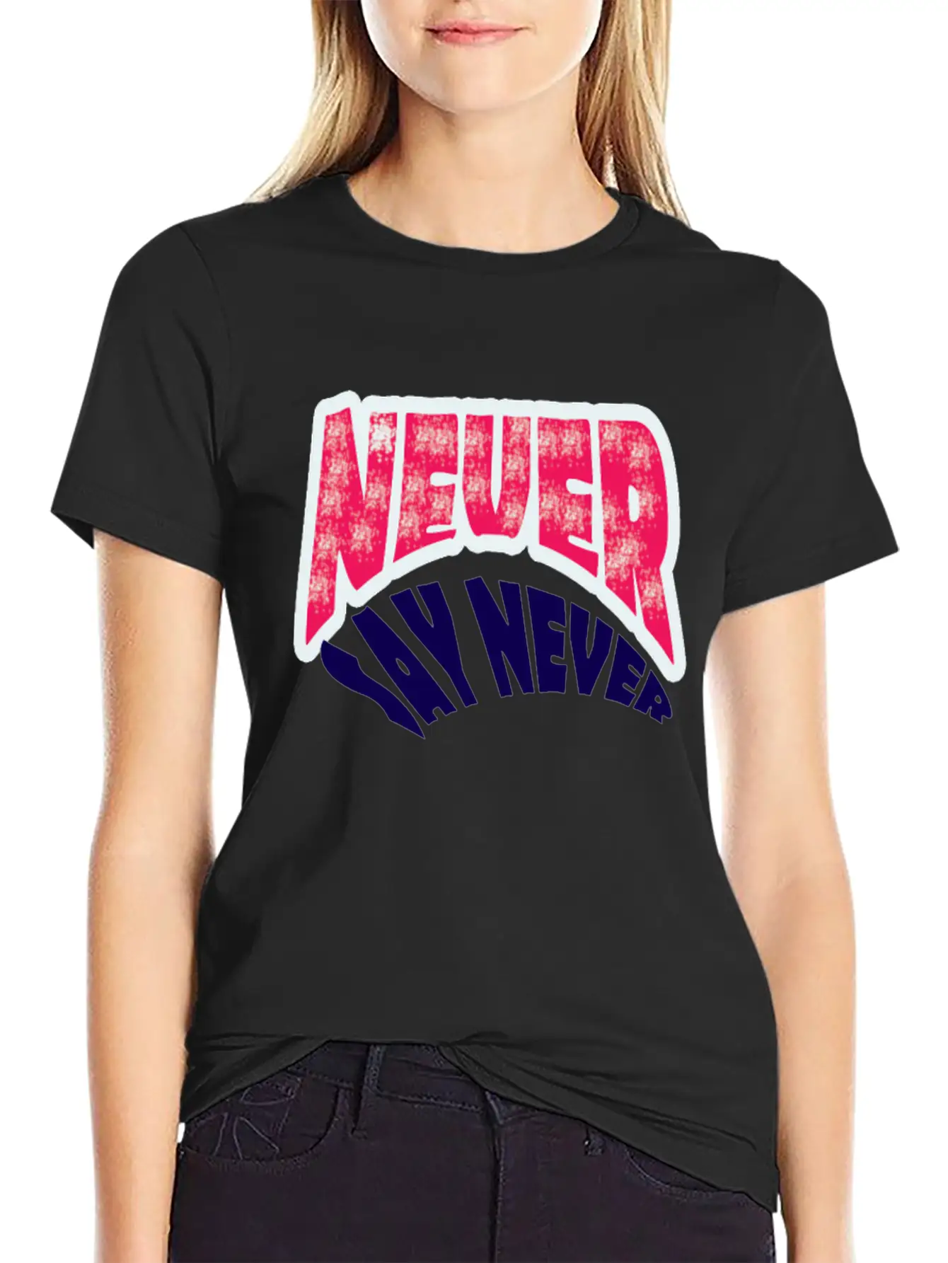 NEVER SERIES 4 Unisex Short Sleeve Soft Cotton T-Shirt – Casual Everyday Wear