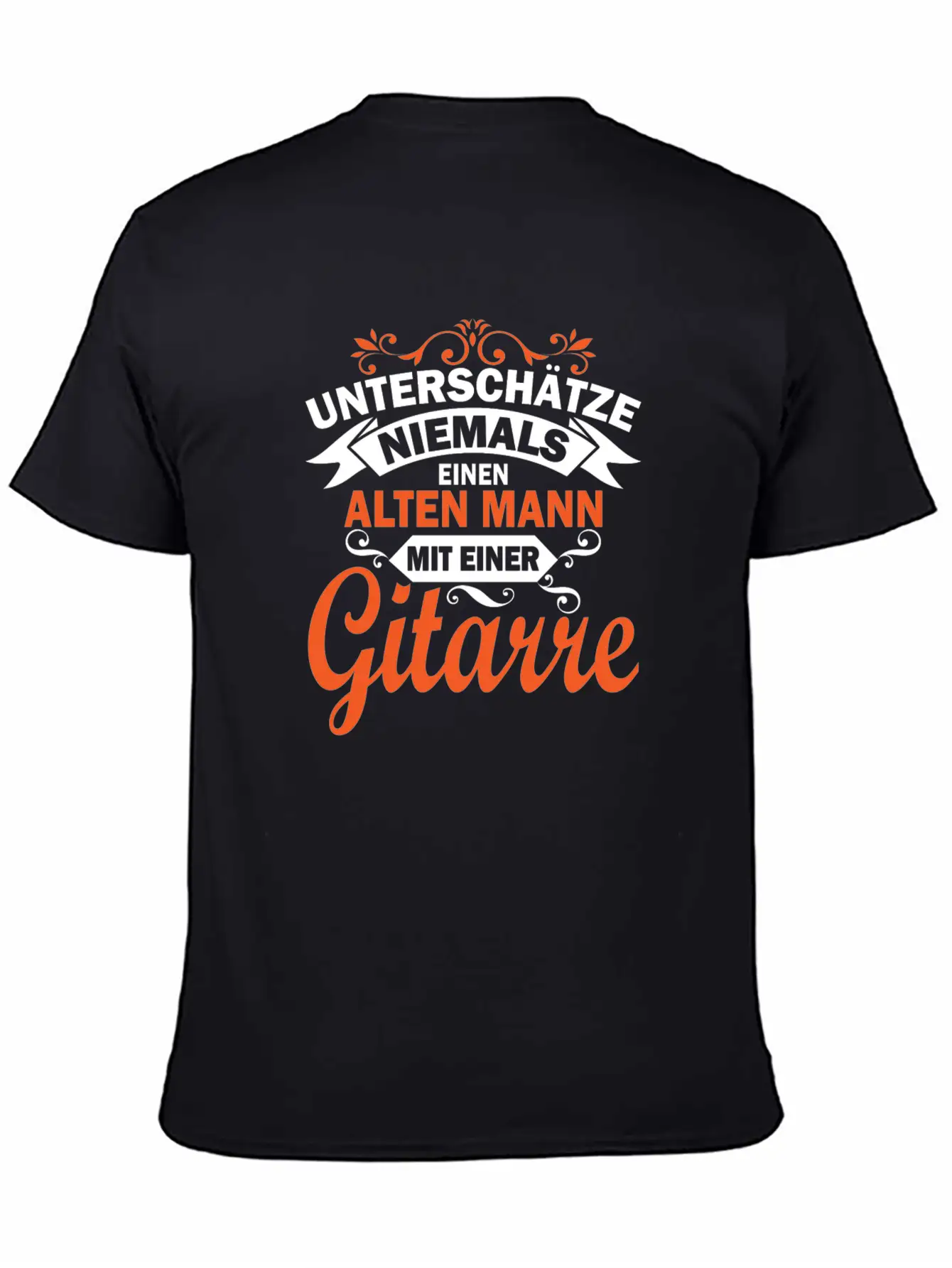 Never Underestimate An Old Man Gift Unisex Short Sleeve Soft Cotton T-Shirt – Casual Everyday Wear