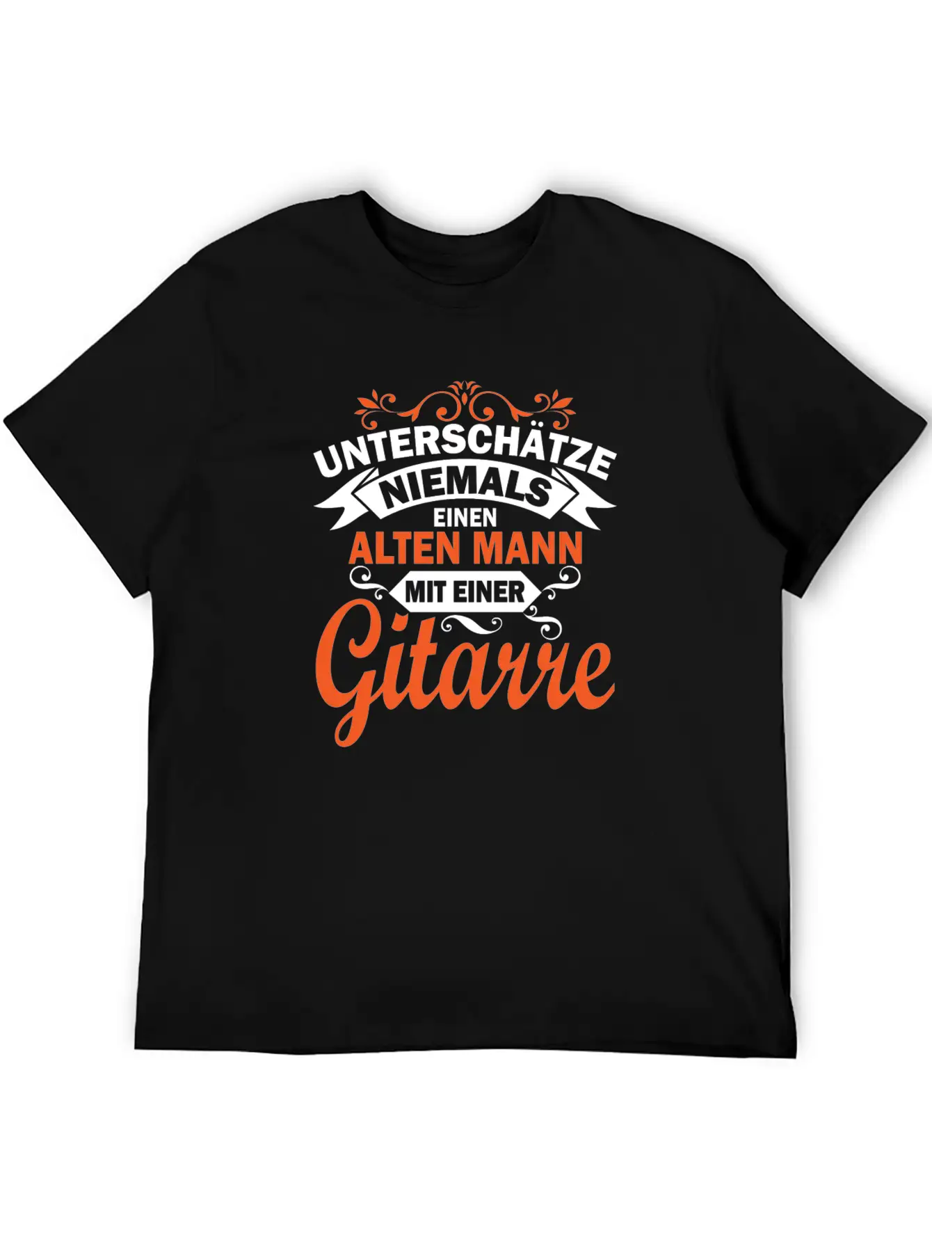 Never Underestimate An Old Man Gift Unisex Short Sleeve Soft Cotton T-Shirt – Casual Everyday Wear