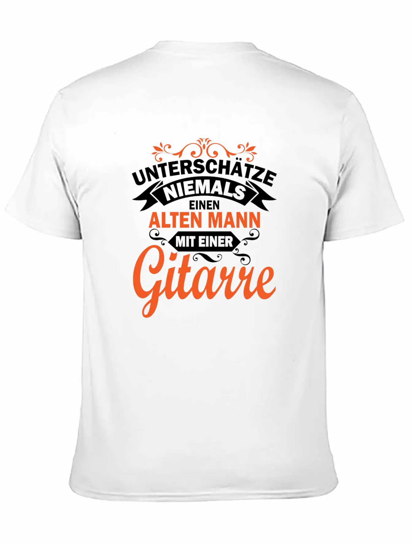 Never Underestimate An Old Man Gift Unisex Short Sleeve Soft Cotton T-Shirt – Casual Everyday Wear