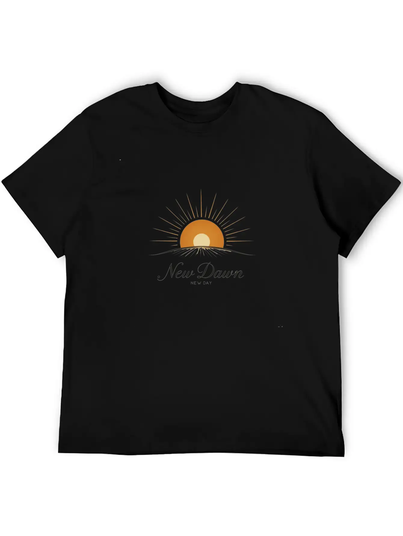 New Dawn Basic Graphic T-Shirt – Daily Comfort In Soft Cotton