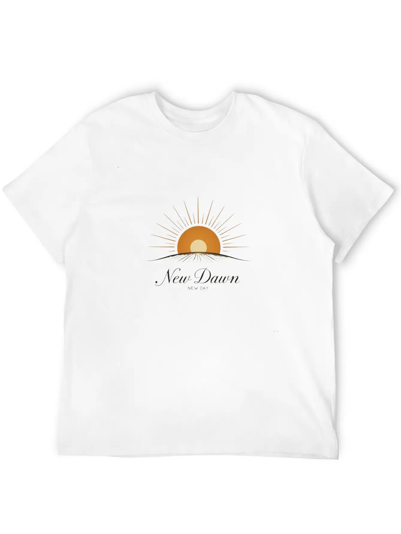 New Dawn Basic Graphic T-Shirt – Daily Comfort In Soft Cotton