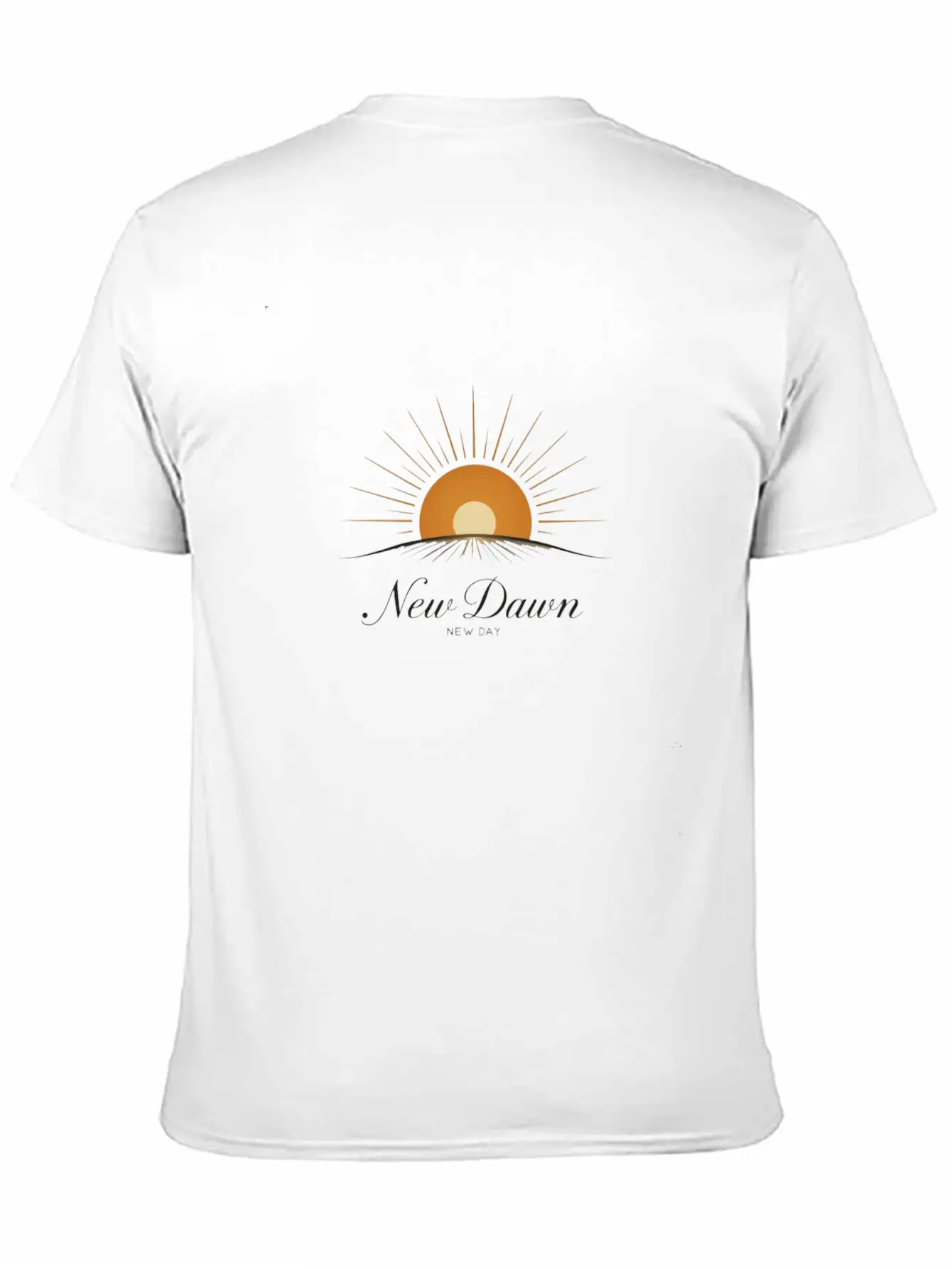 New Dawn Basic Graphic T-Shirt – Daily Comfort In Soft Cotton