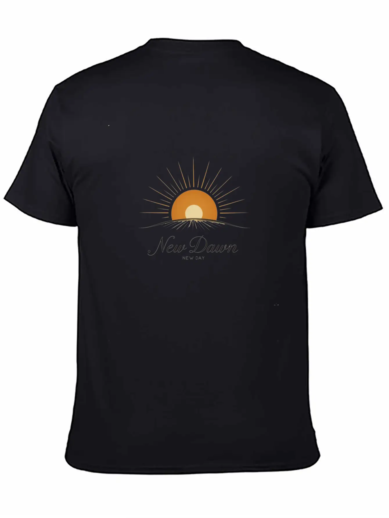 New Dawn Basic Graphic T-Shirt – Daily Comfort In Soft Cotton