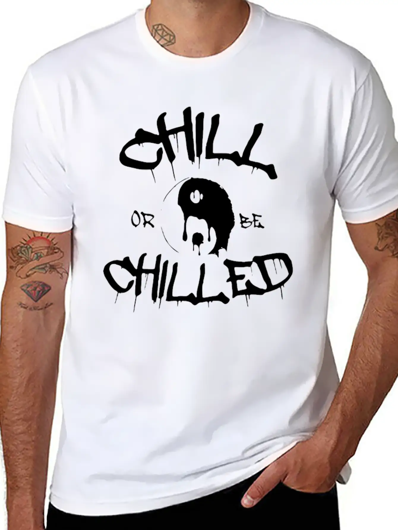 New Design Chill Or Chilled Best Seller Comfortable Minimalist Graphic Tee – Summer Style Essential